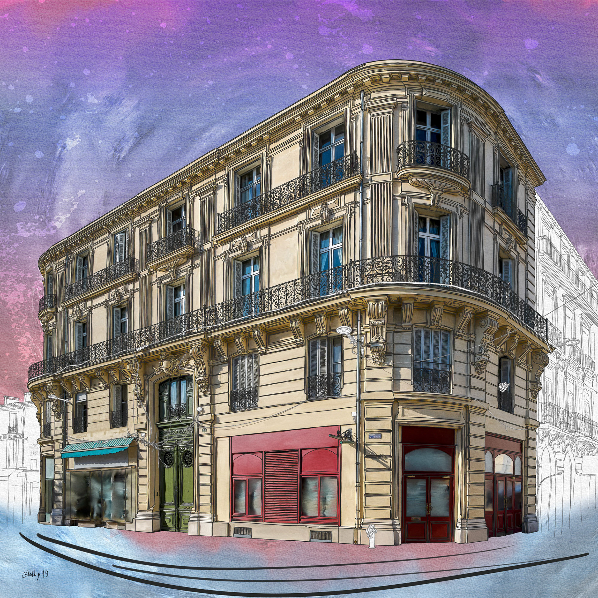 Place Alexandre Laissac /1 (60x60)