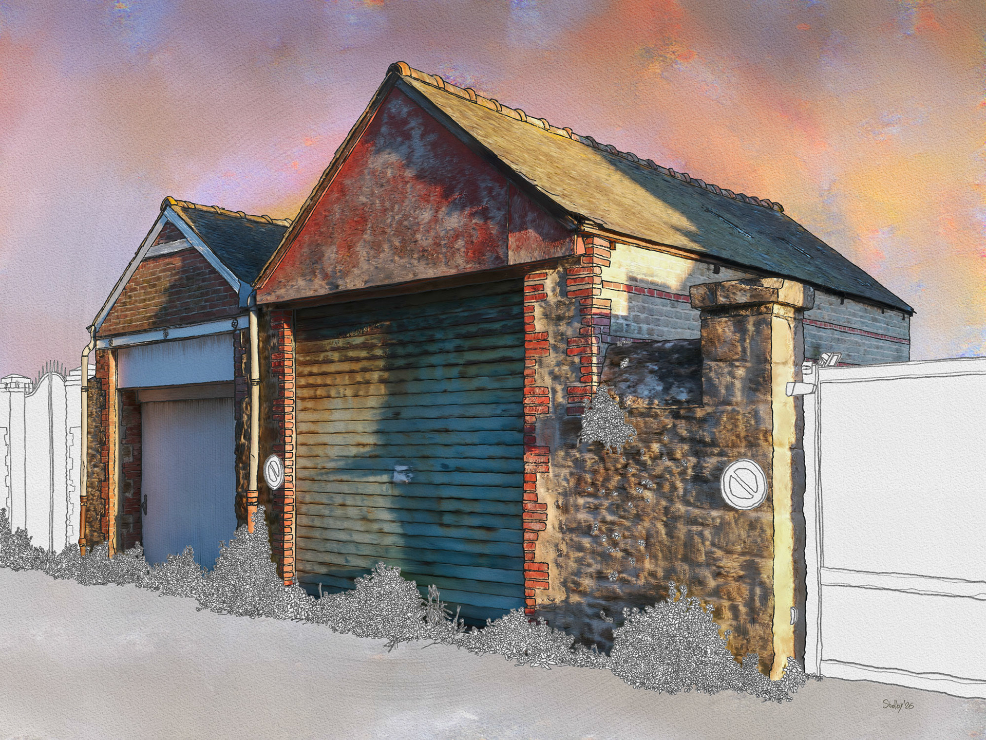 Saint-Malo - Avenue Kruger 2 (60x80)
