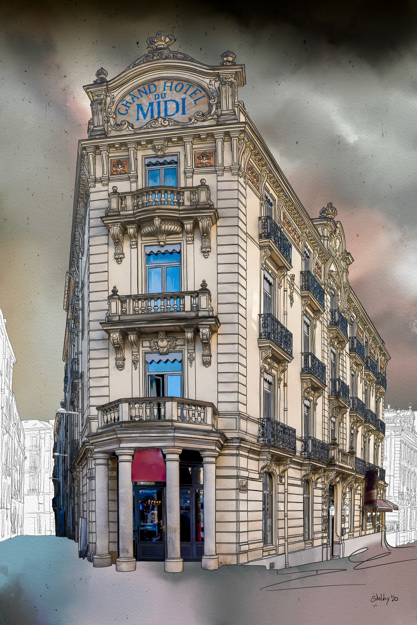 Boulevard Victor Hugo (60x40)