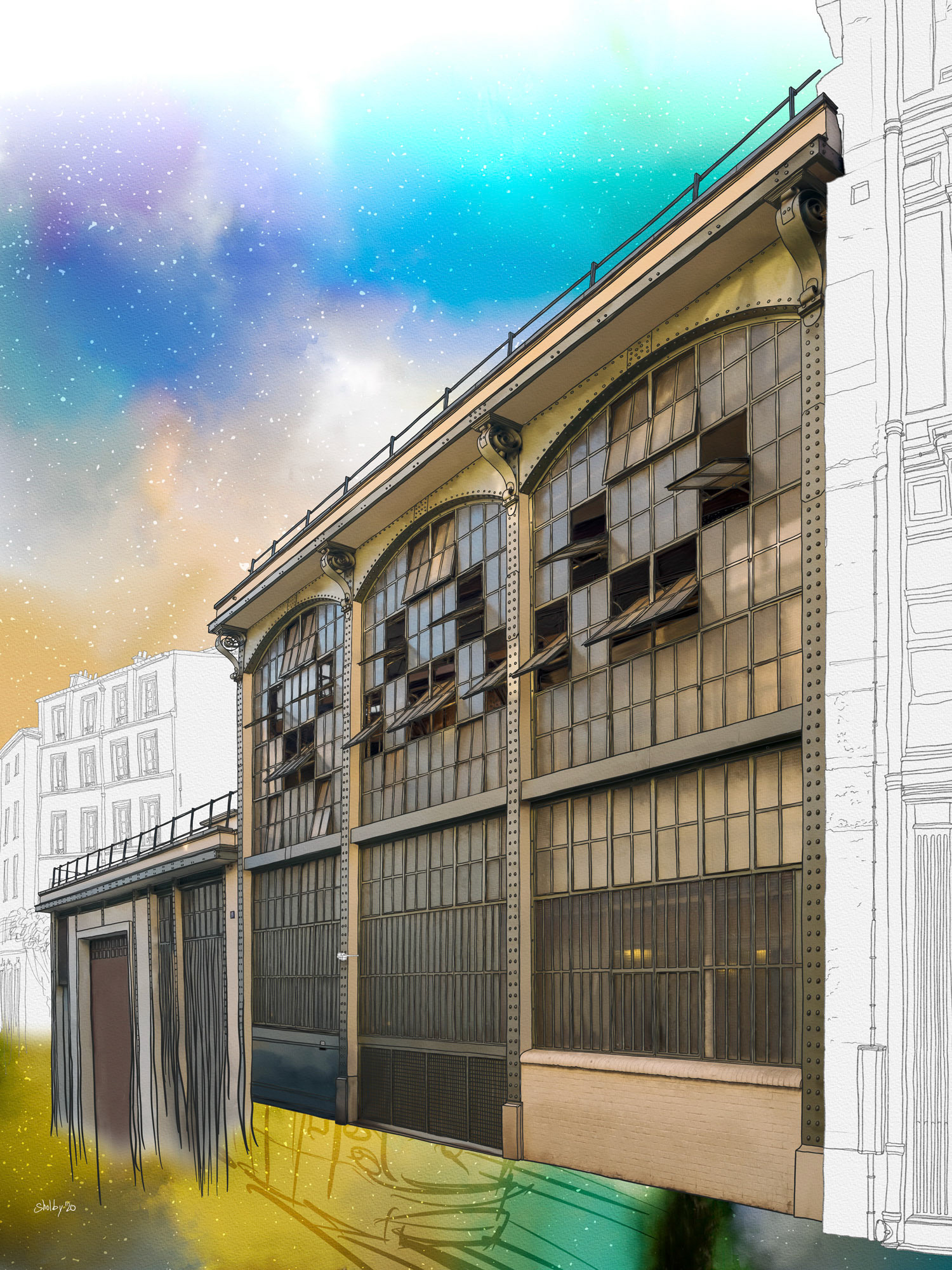 Rue Chanoinesse 1 (80x60)