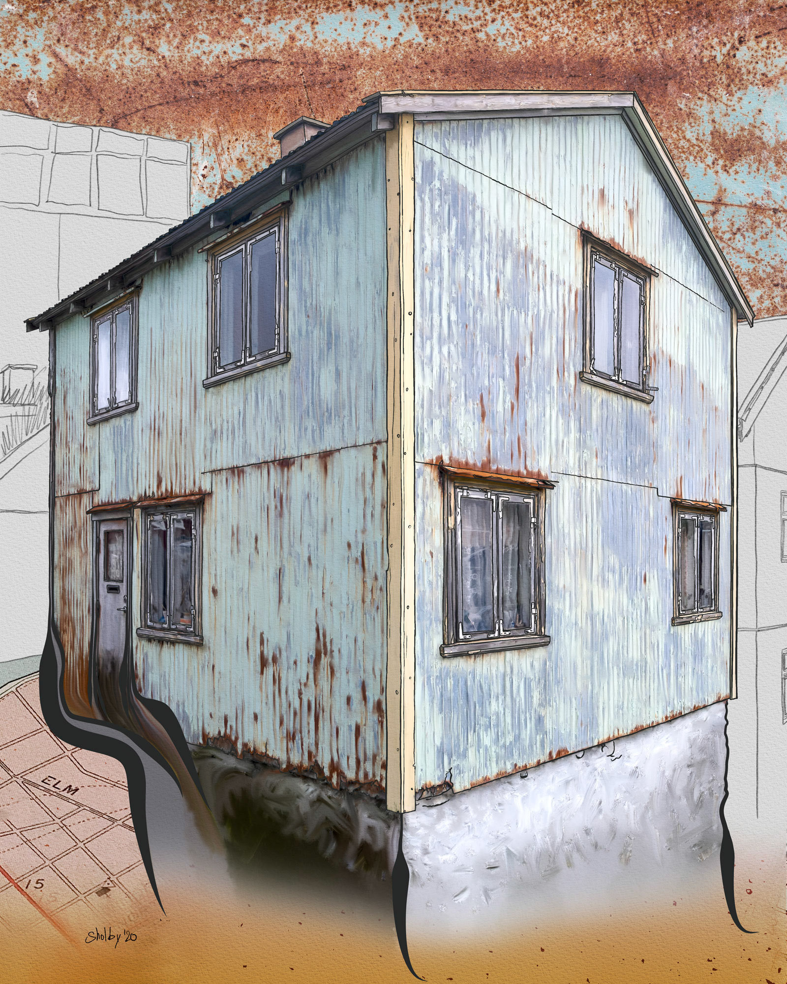 Tórshavn 6 (50x40)