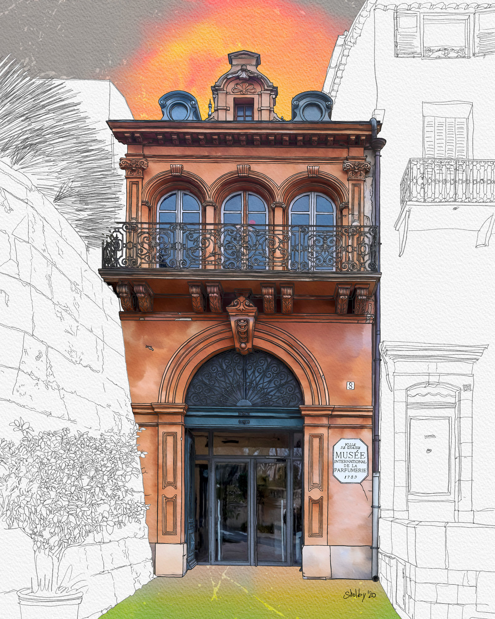 Boulevard Fragonard (50x40)