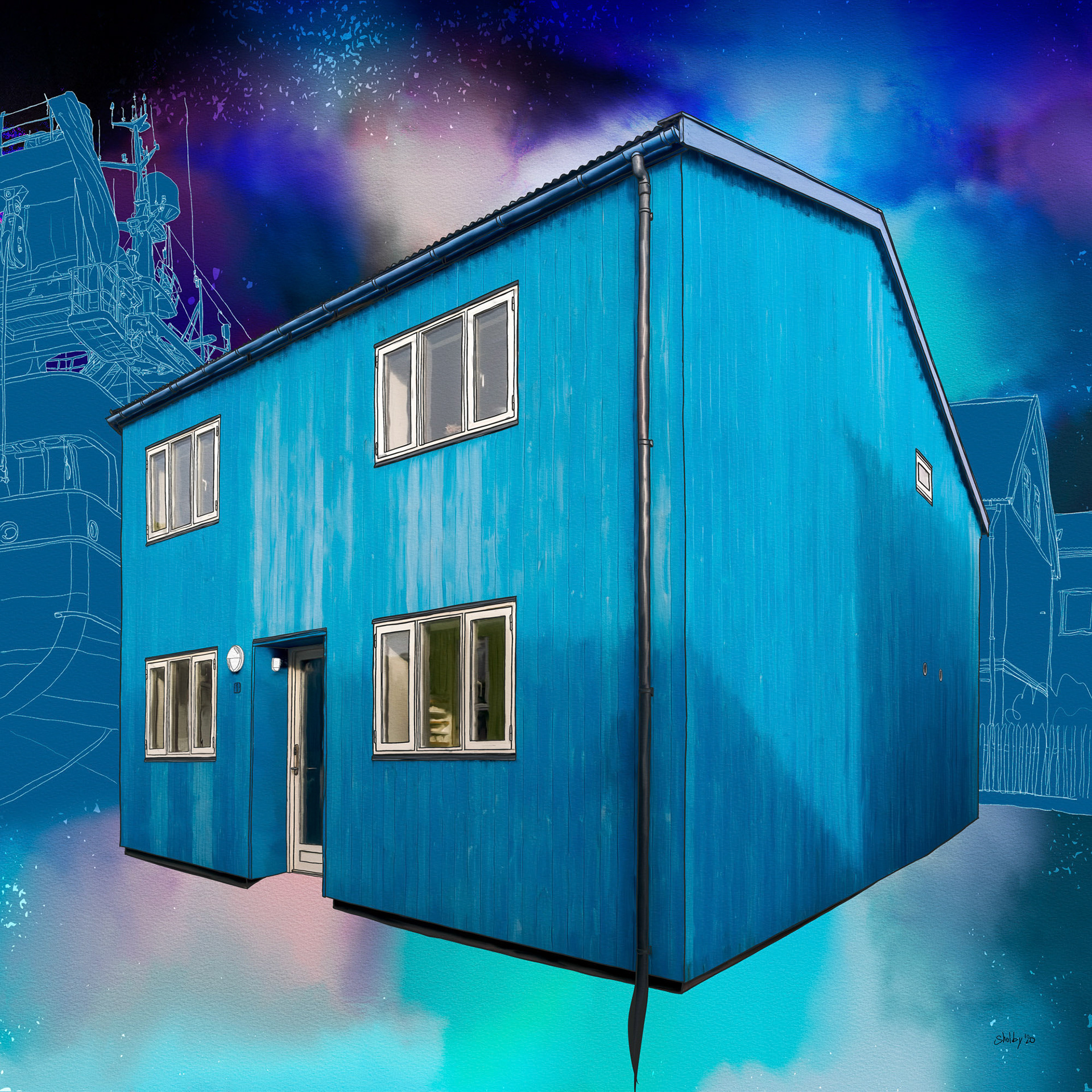 Tórshavn 24 (70x70)