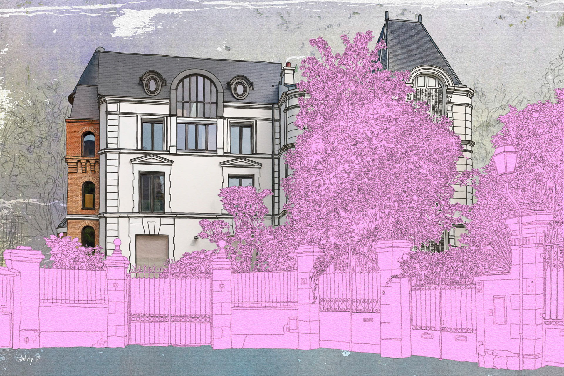 Villa Dupont /2 (40x60)