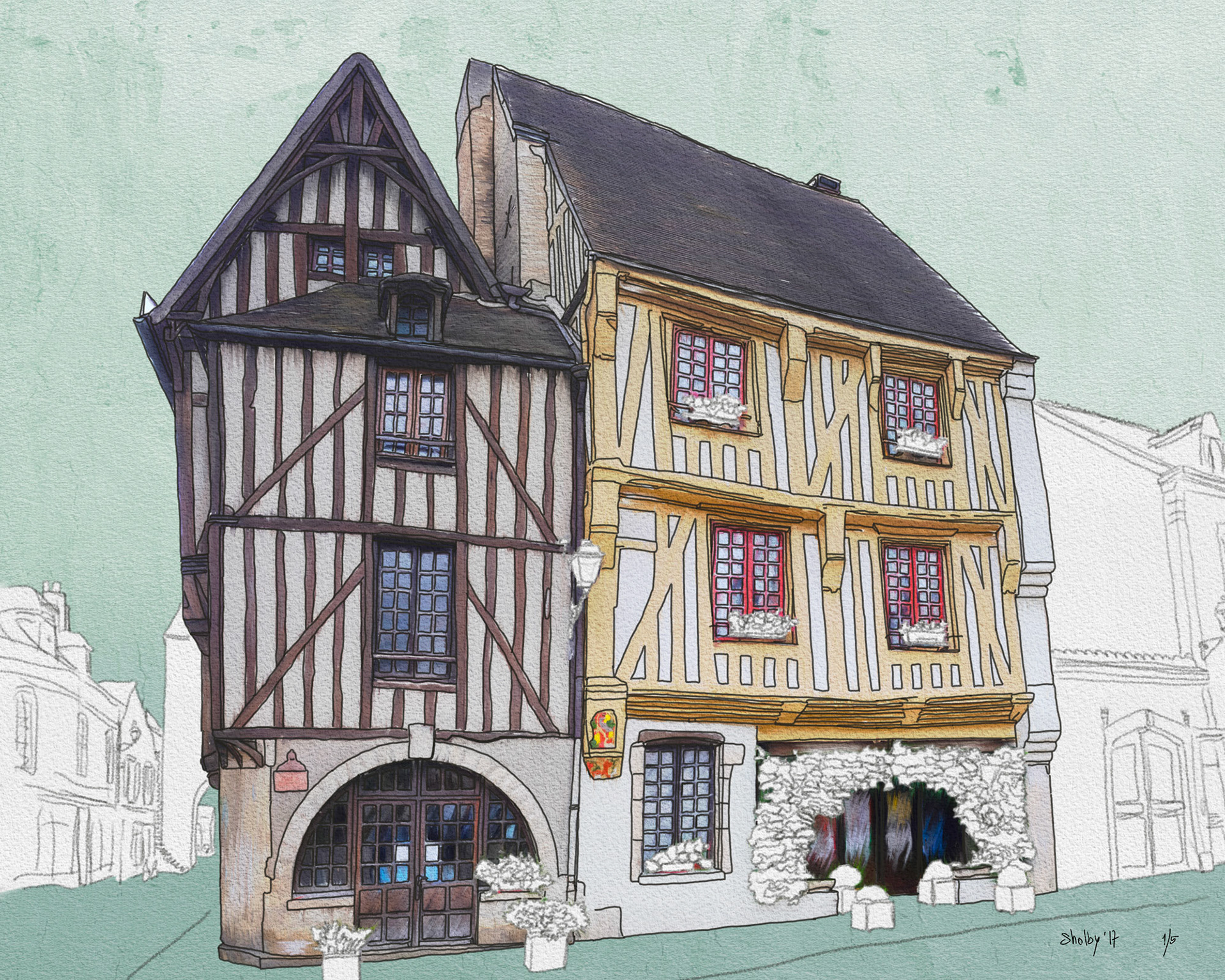Noyers (40x50)
