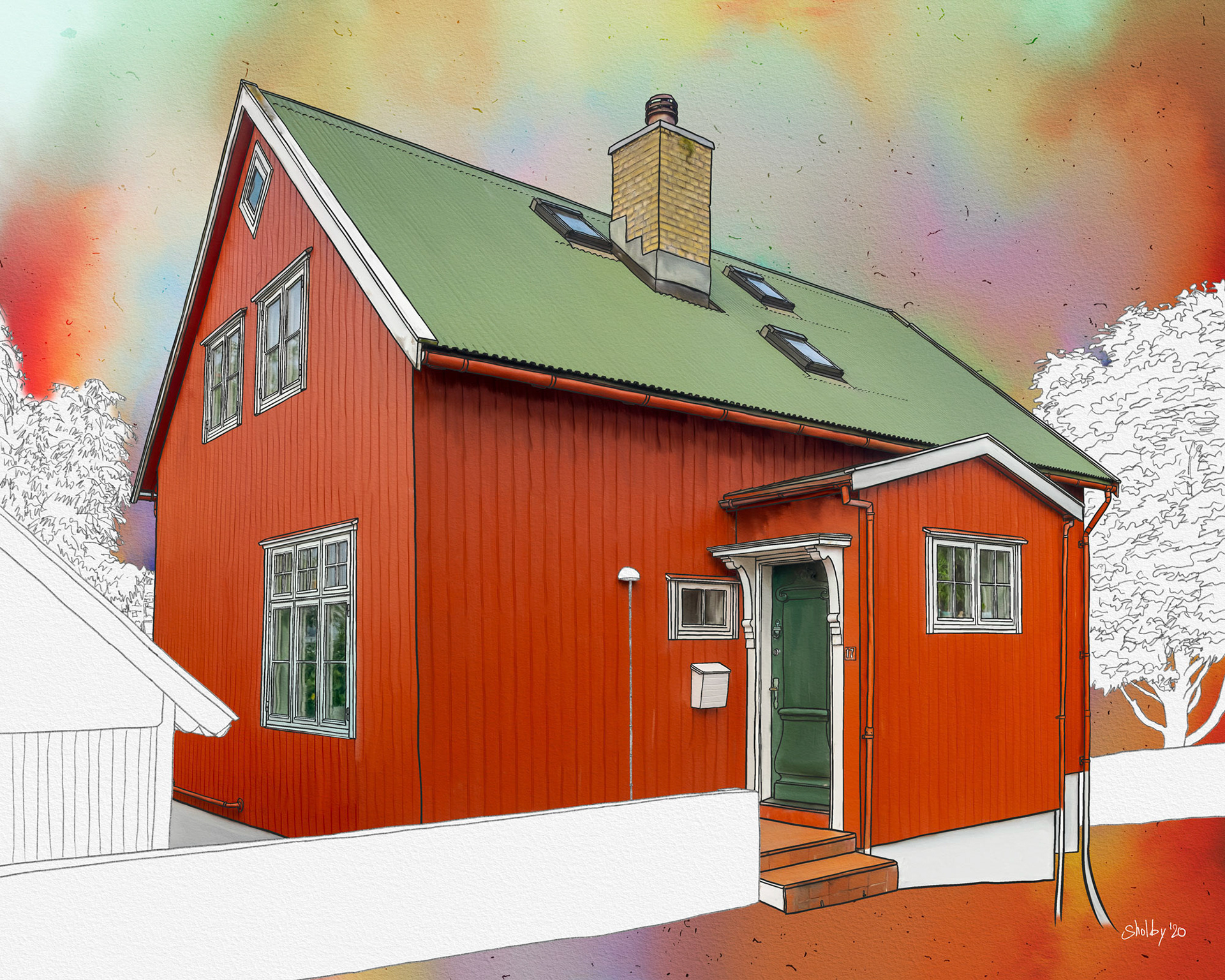 Tórshavn 25 (40x50)