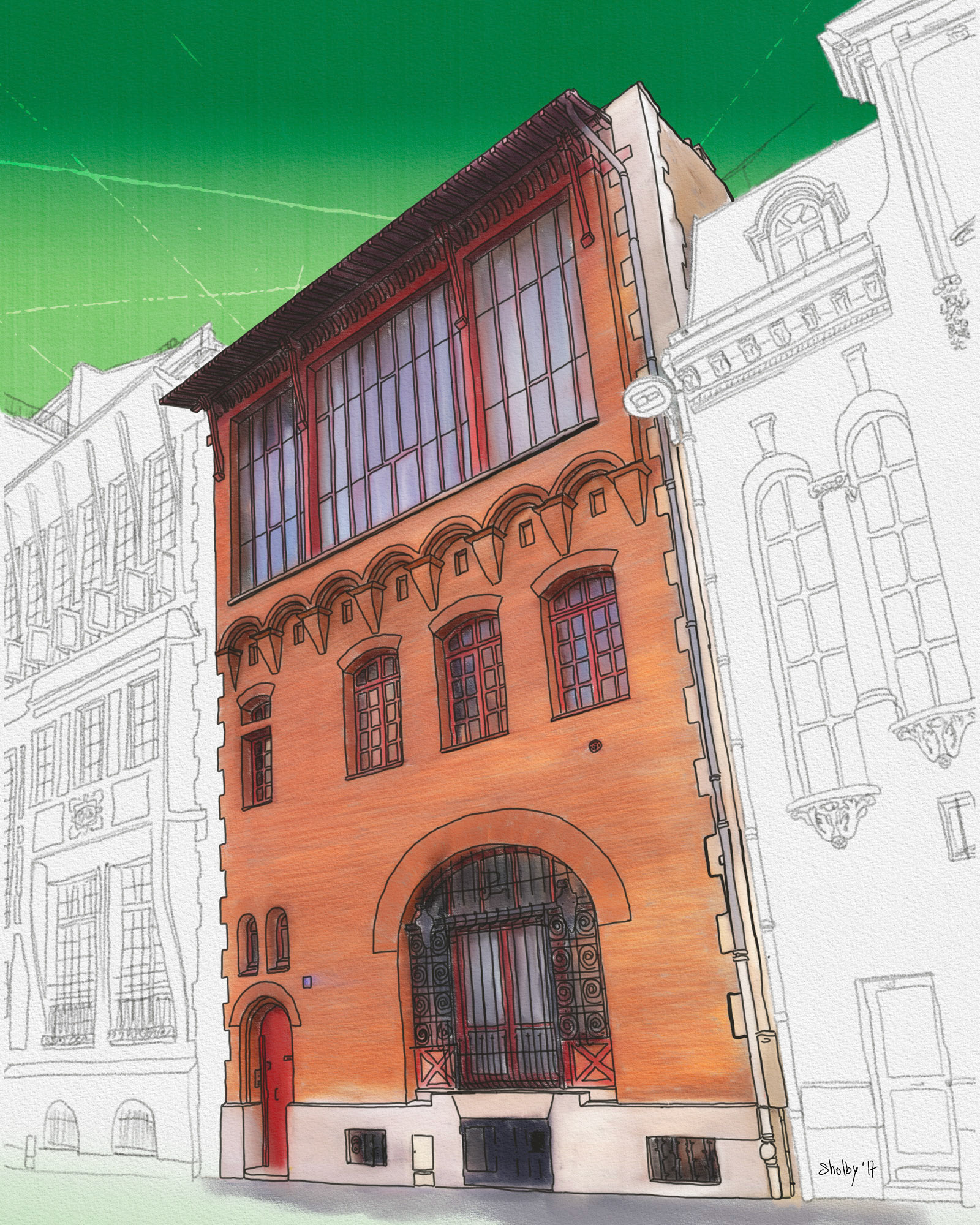 Rue Cassini /2 (50x40)