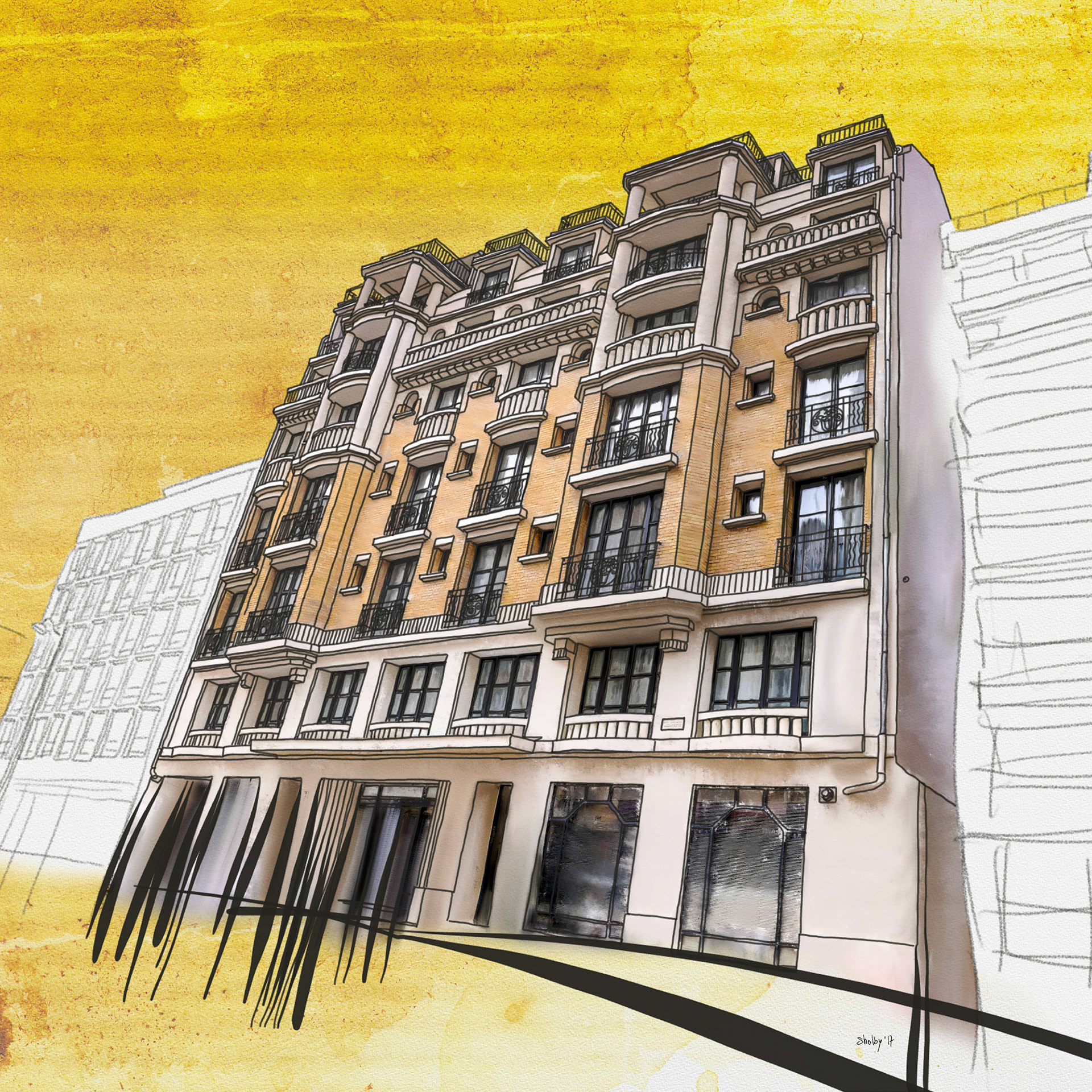 Rue Blomet /2 (70x70)