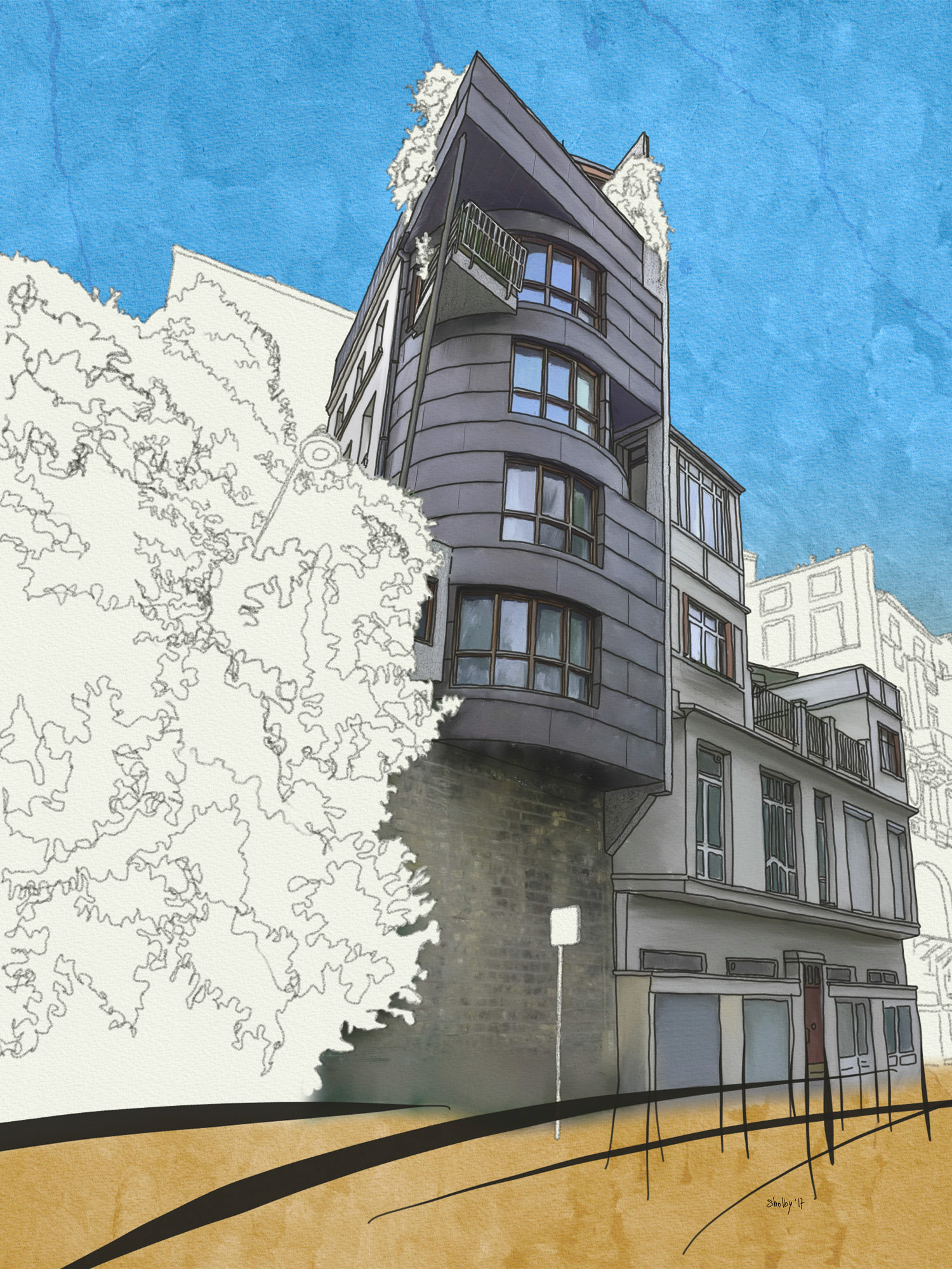 Avenue René Coty /2 (80x60)