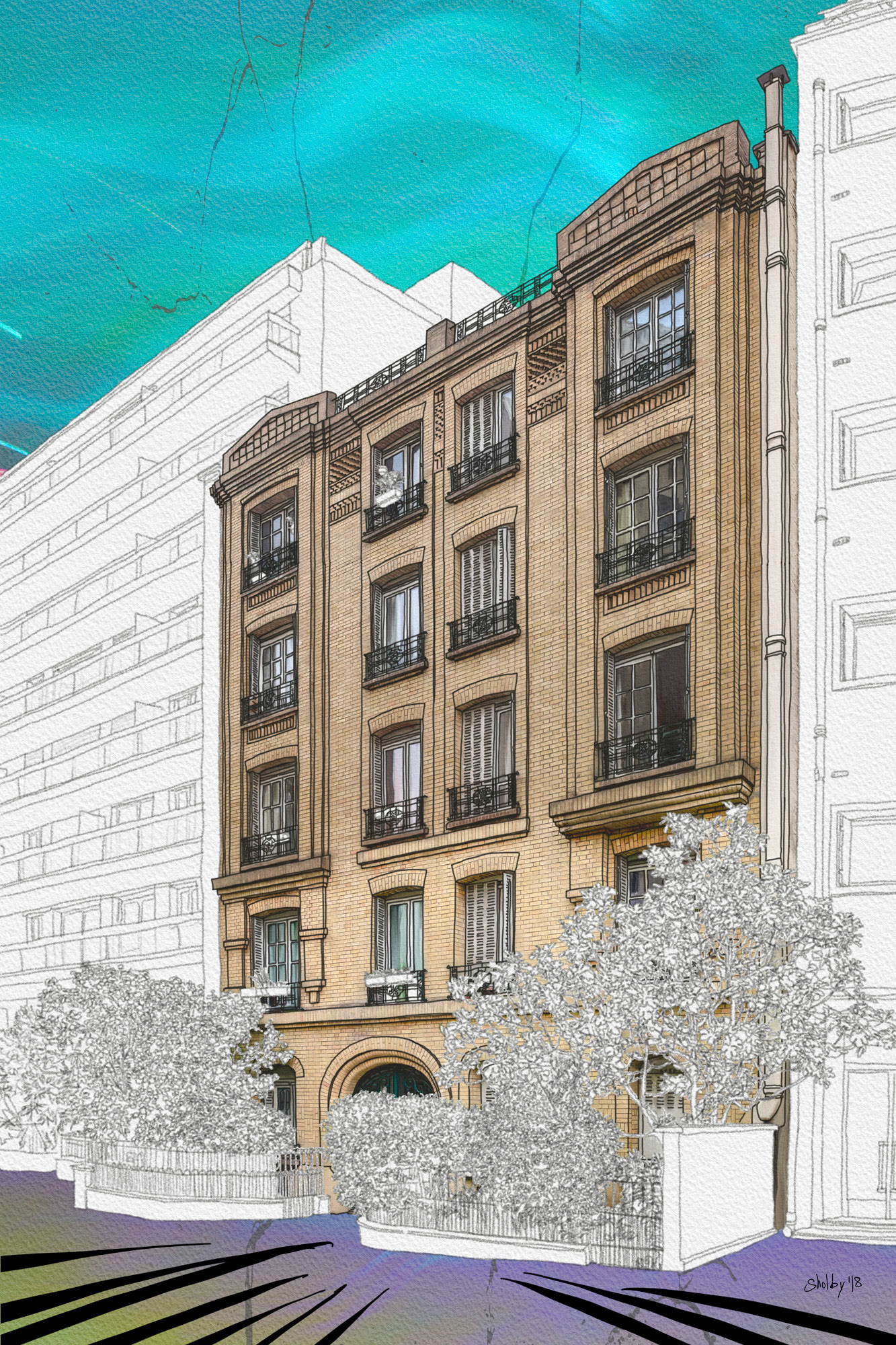 Rue Montéra (60x40)