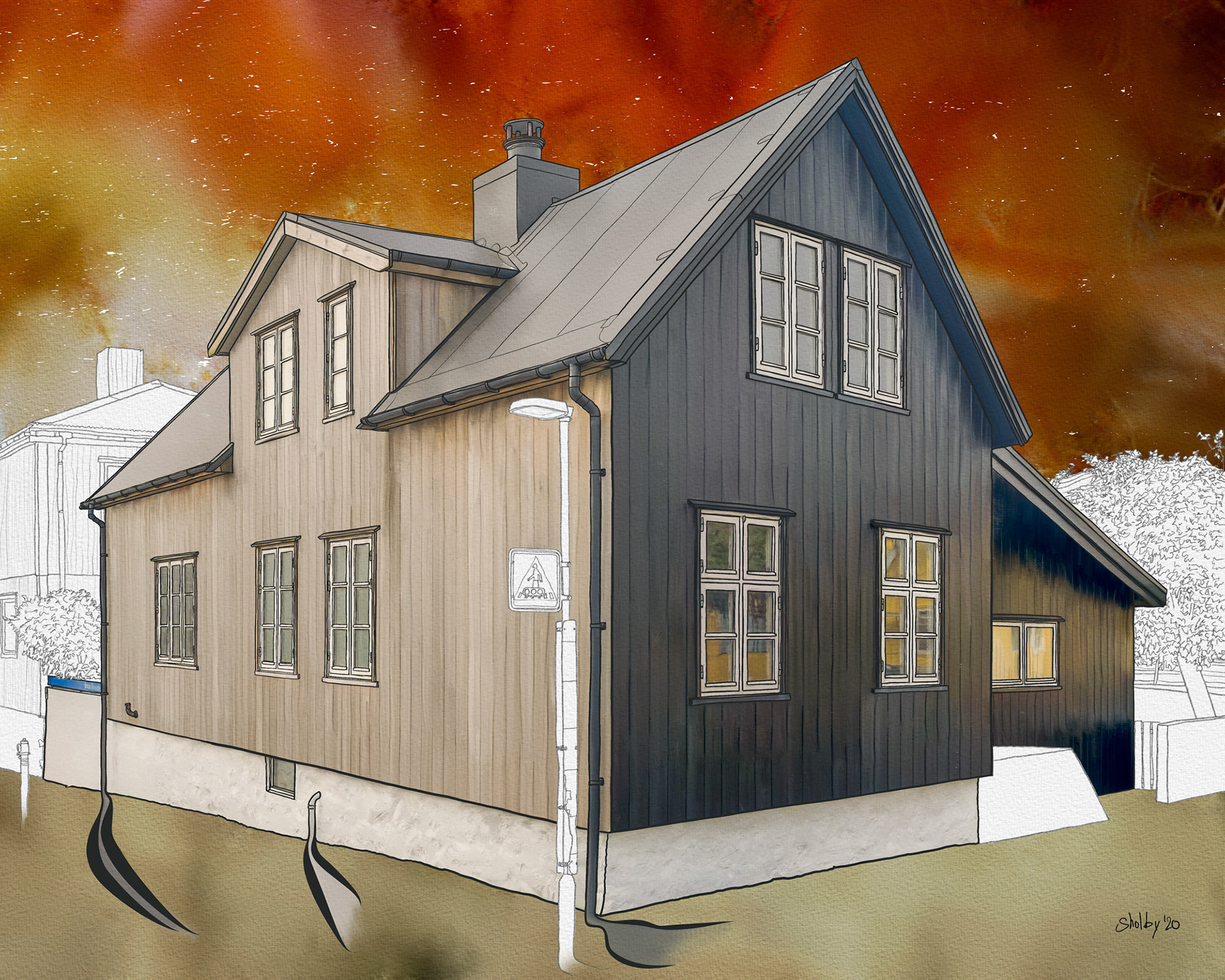 Tórshavn 21 (40x50)