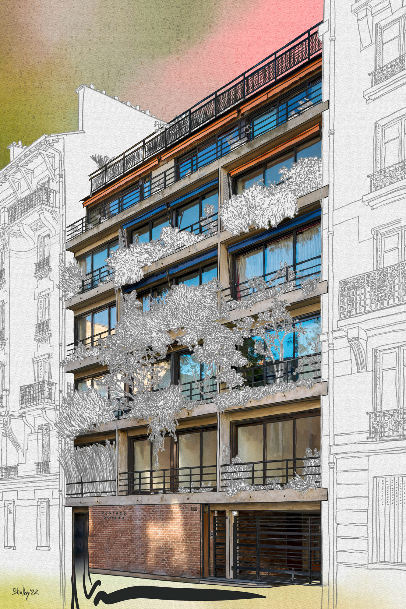 Rue Bartholdi 2 (60x40)