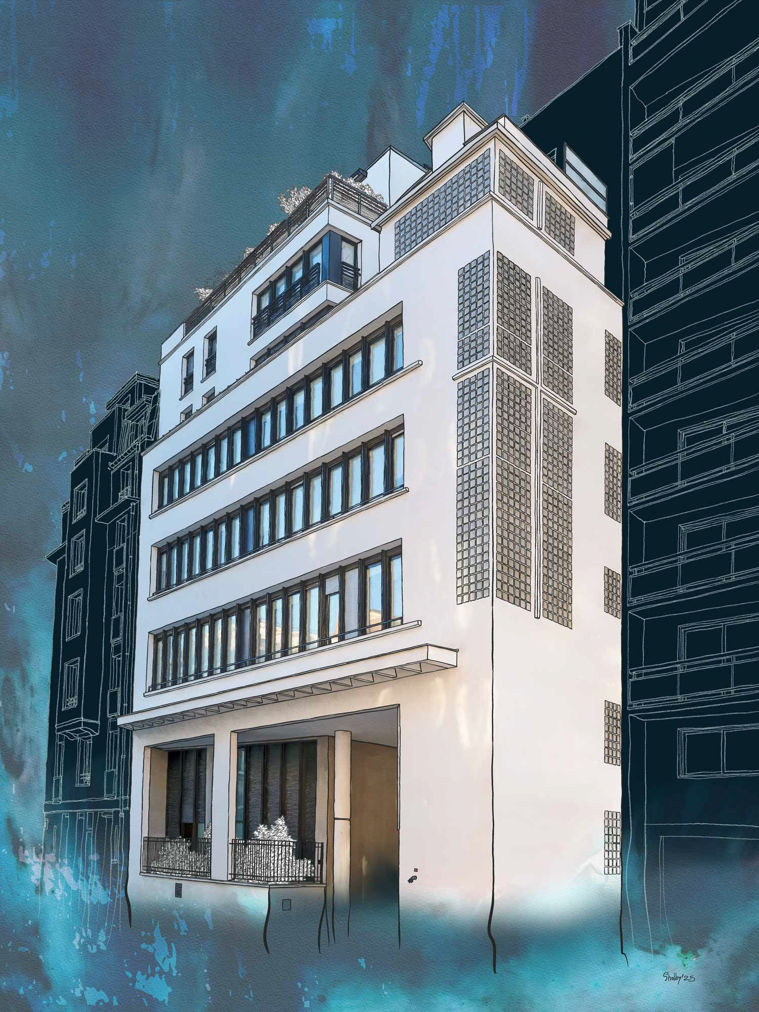 Rue de la Tombe Issoire (80x60)