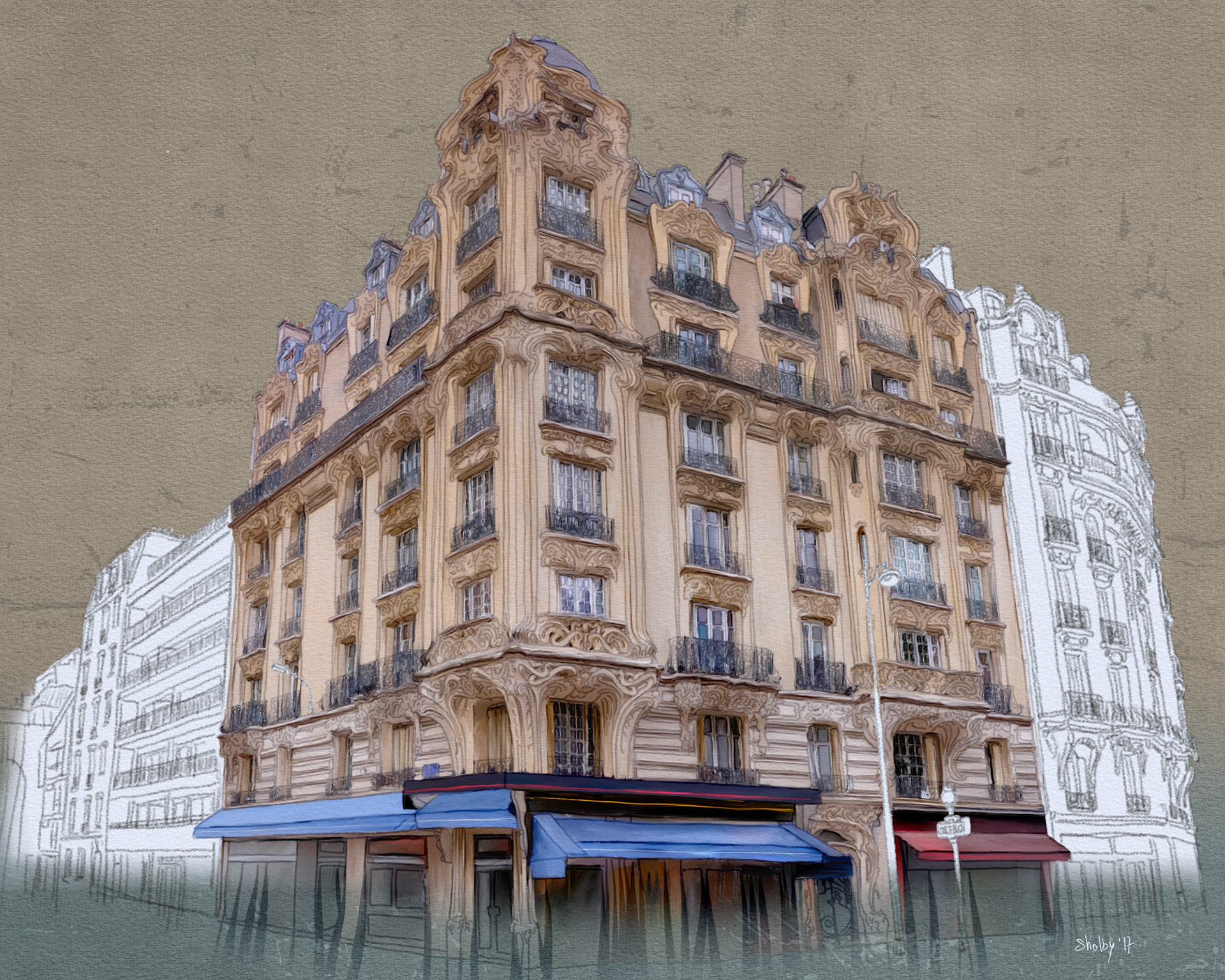 Avenue Félix Faure (40x50)