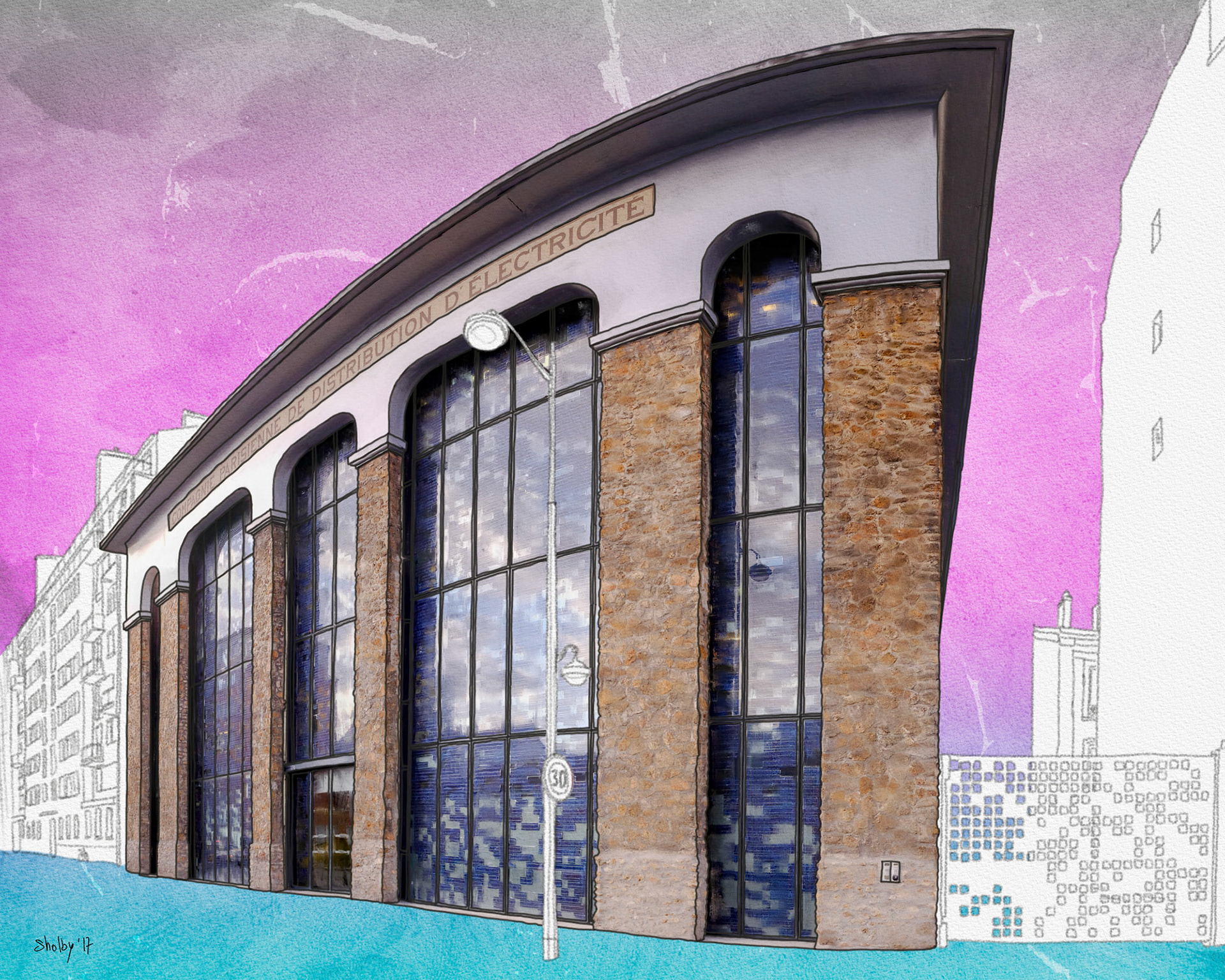 Rue Raymond Losserand (40x50)