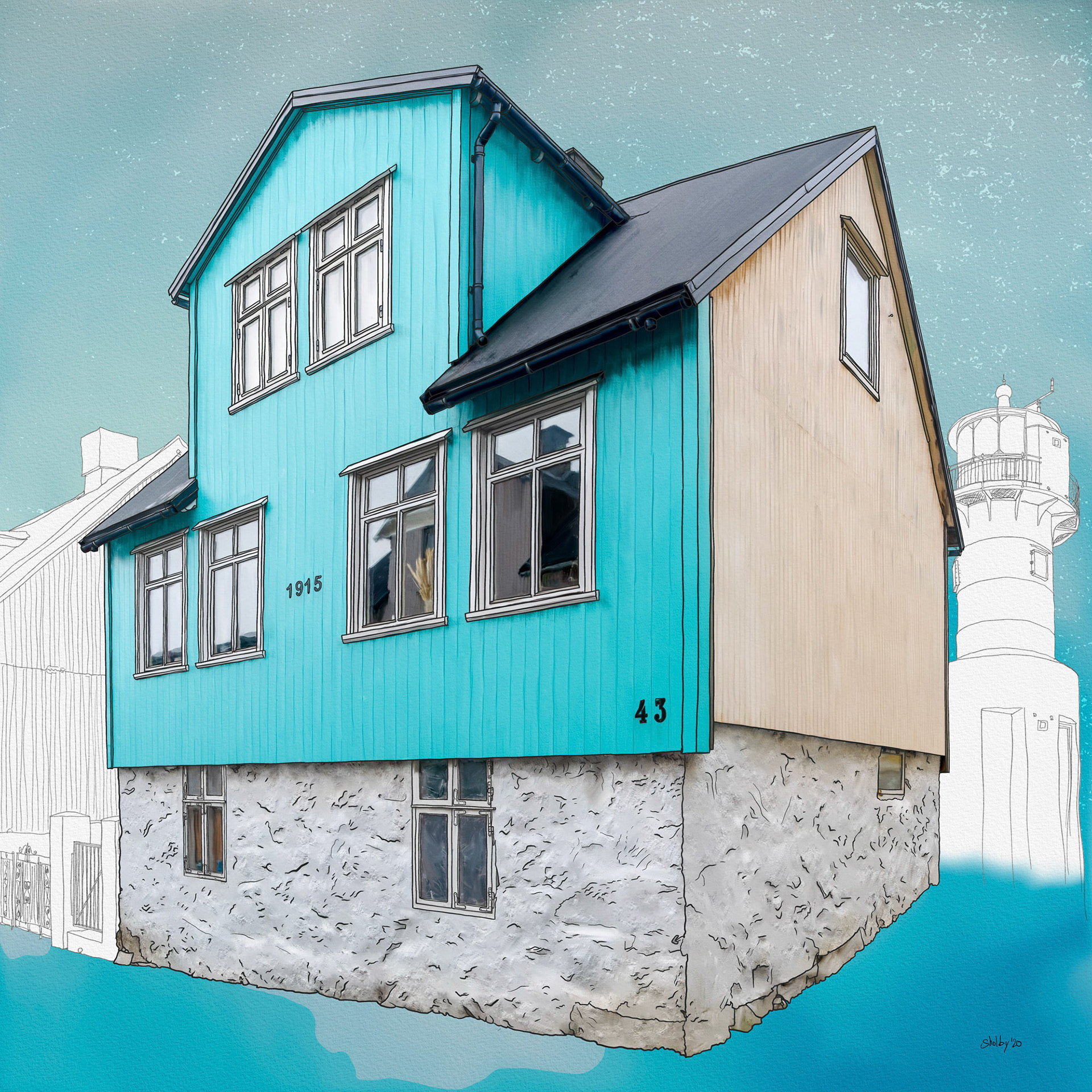 Tórshavn 28 (70x70)