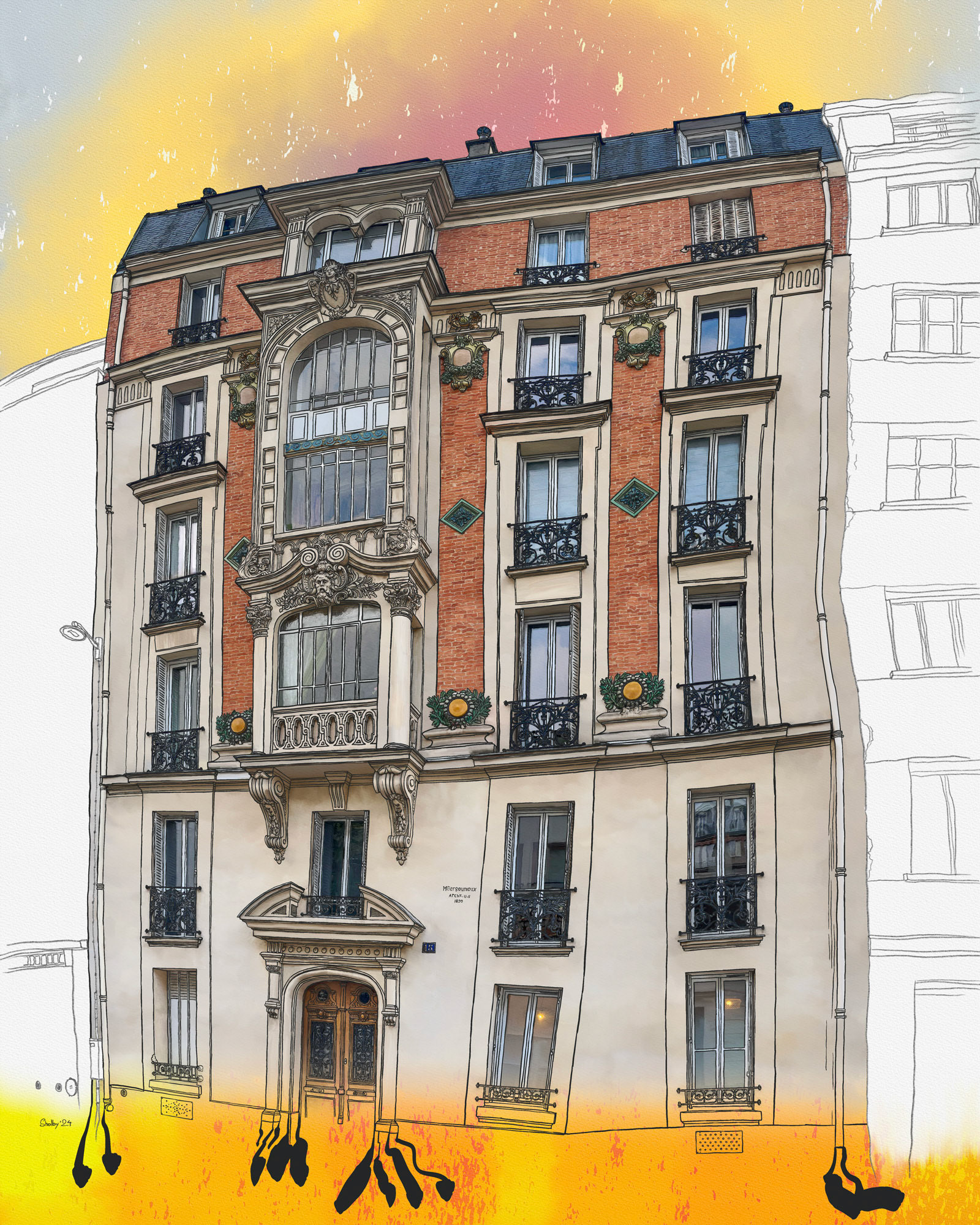 Rue Morère 1 (100x80)