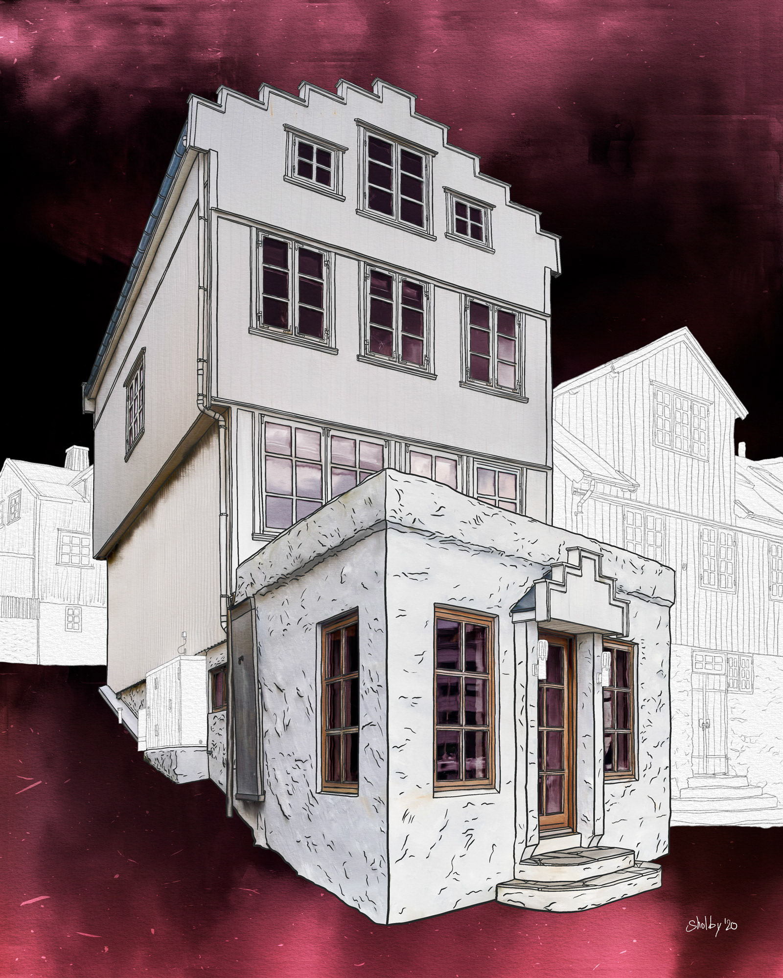 Tórshavn 15 (50x40)