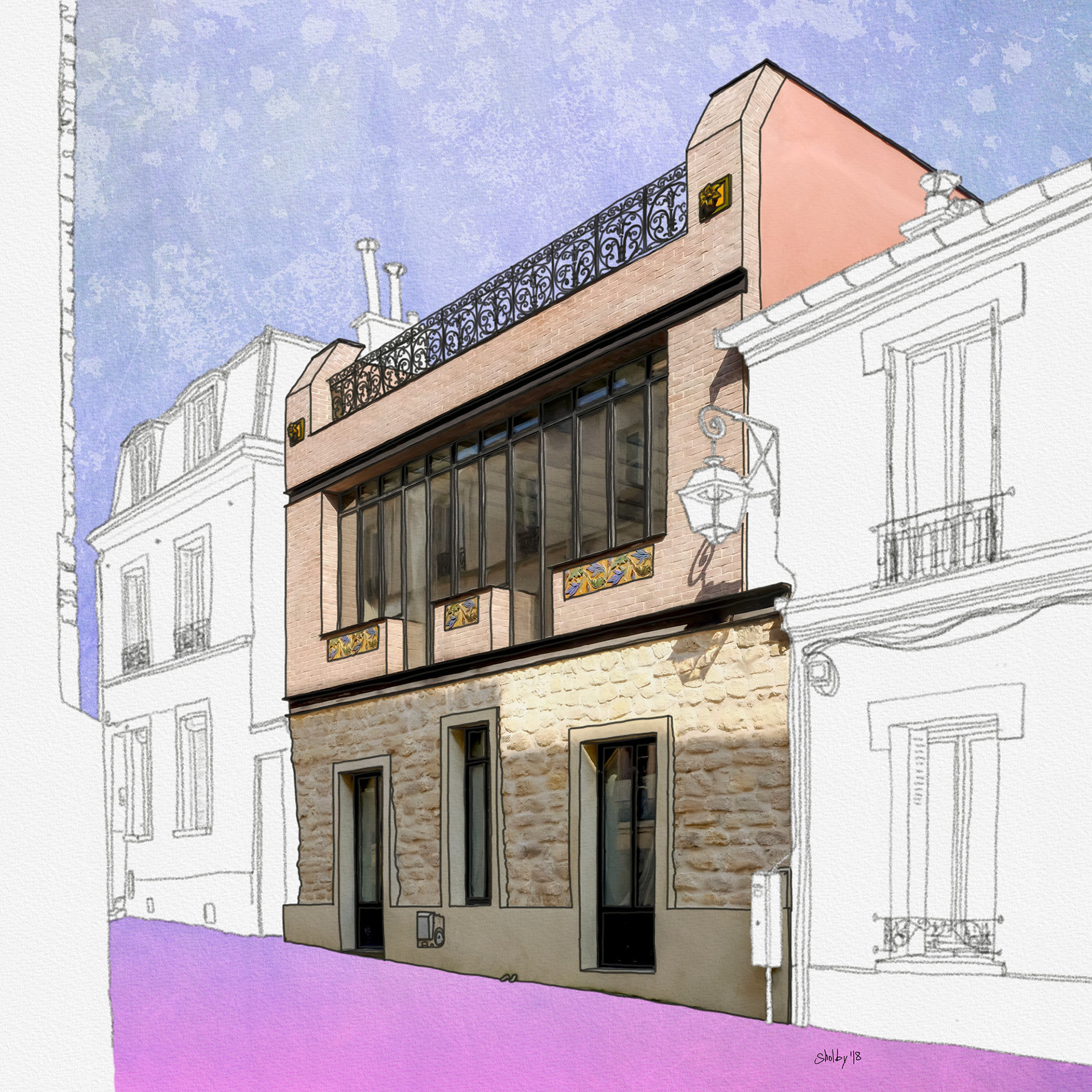 Rue Michal (60x60)