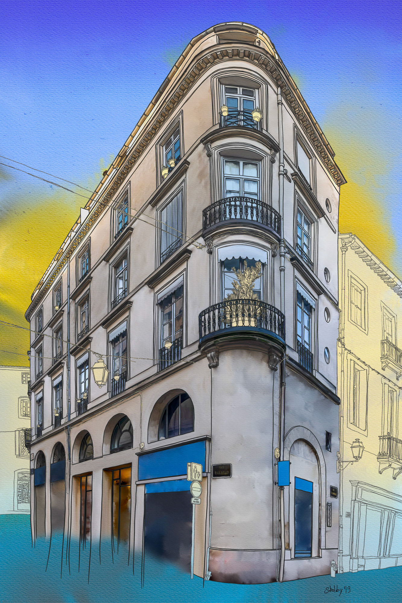 Rue Valedau (60x40)
