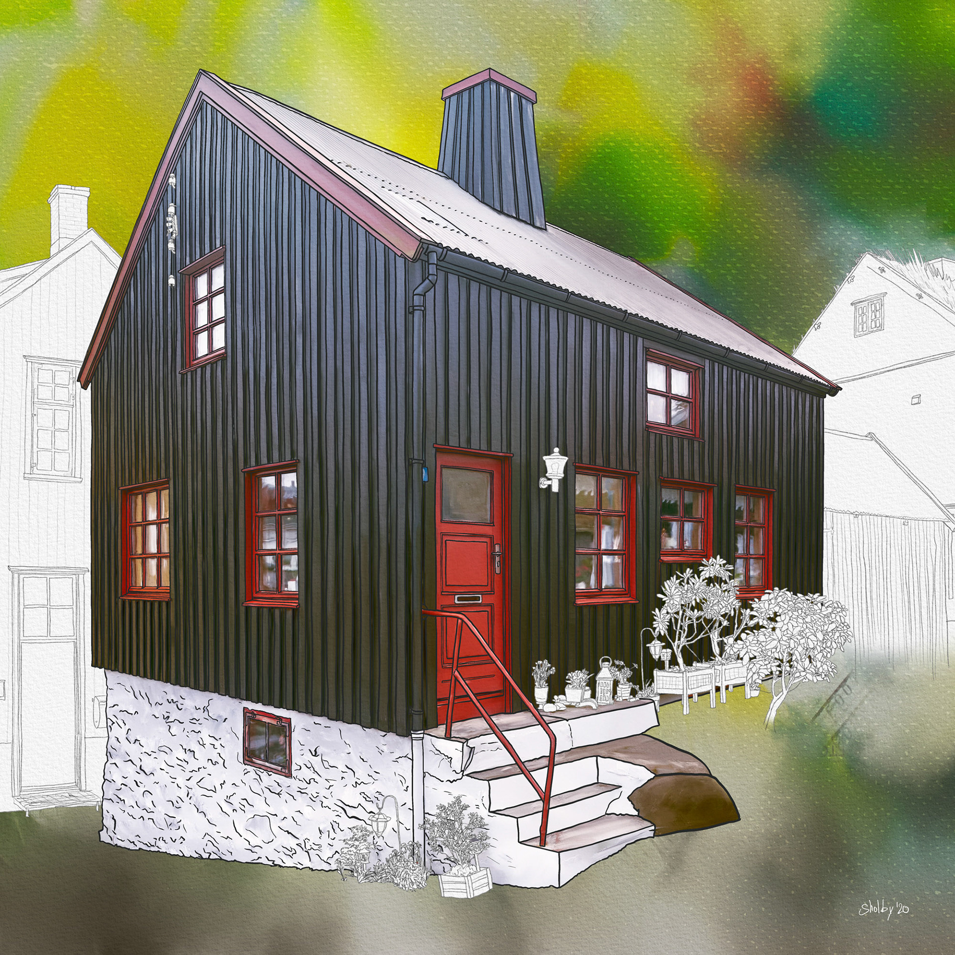 Tórshavn 9 (50x50)