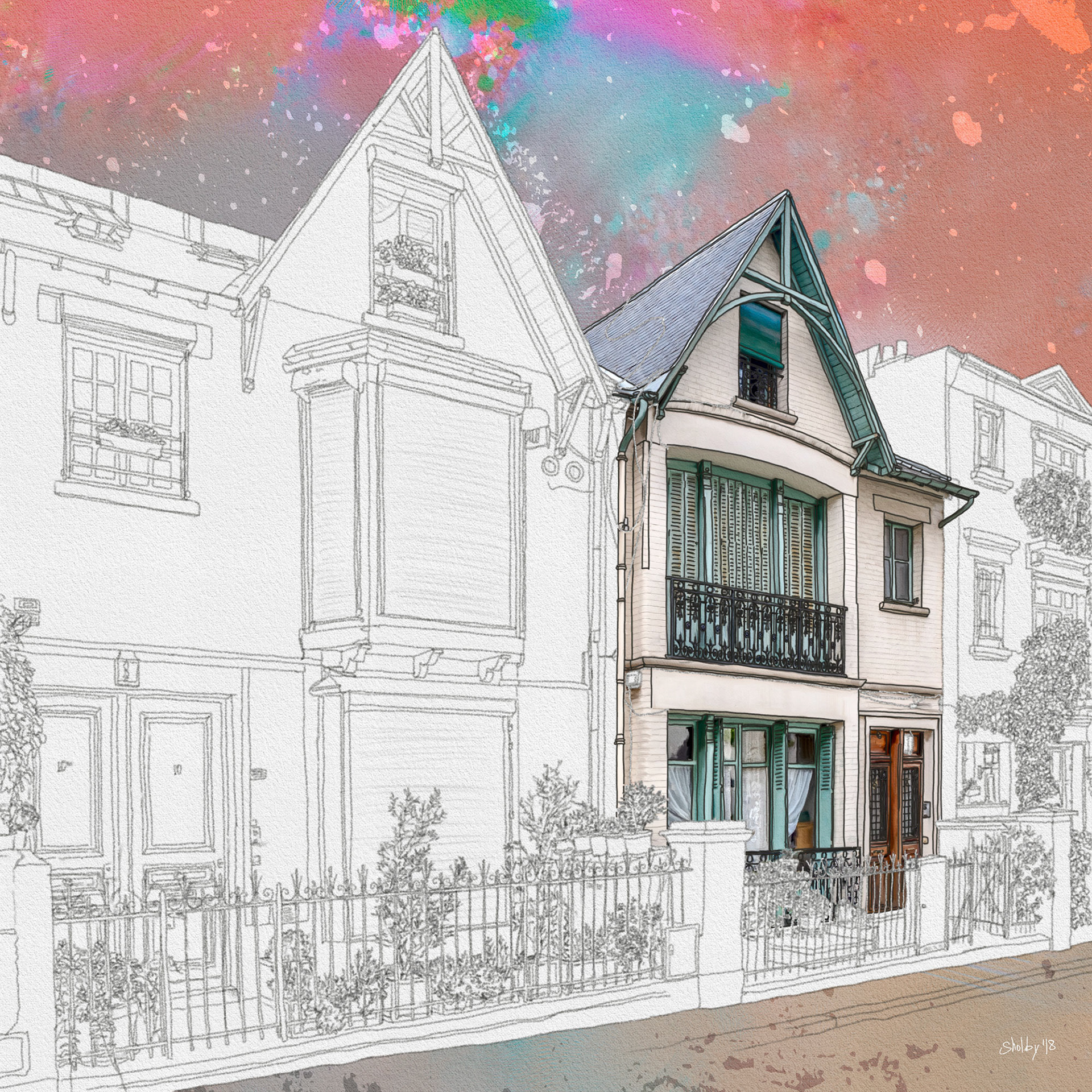 Villa Léandre (50x50)