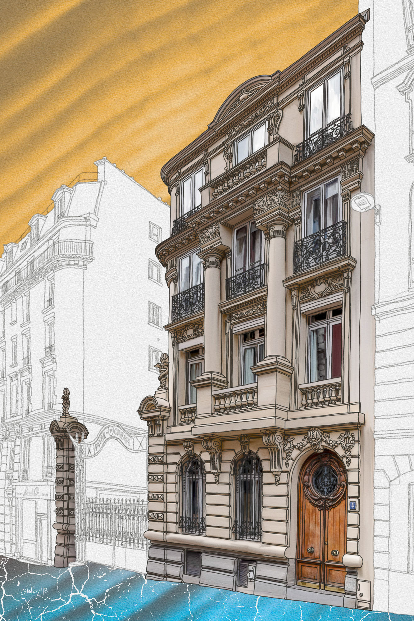 Rue Francœur (60x40)