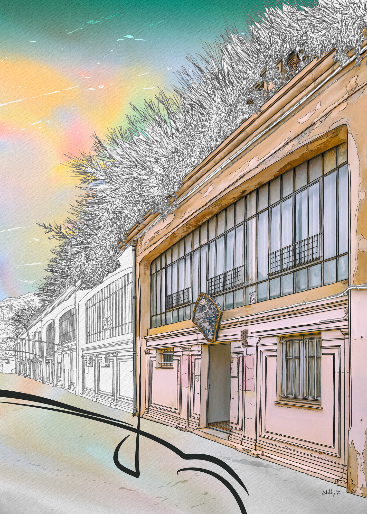 Impasse Fragonard (70x50)