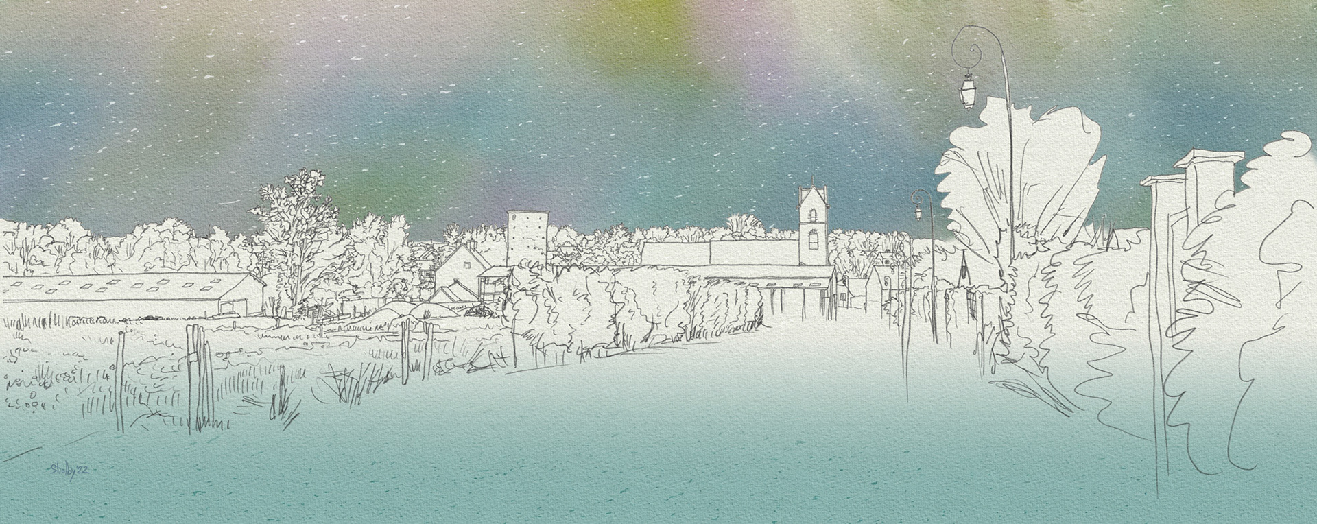 Saint-Ouen-en-Brie - panorama (26x65)