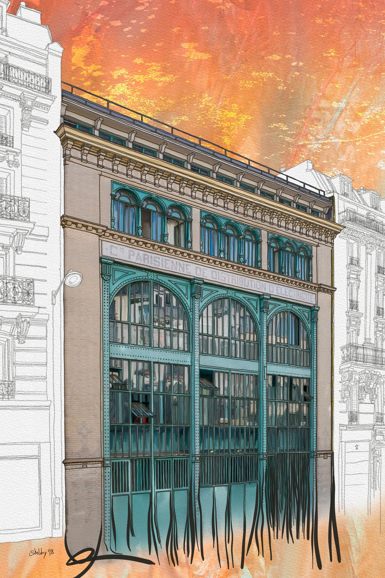 Rue Jacques Louvel-Tessier (60x40)