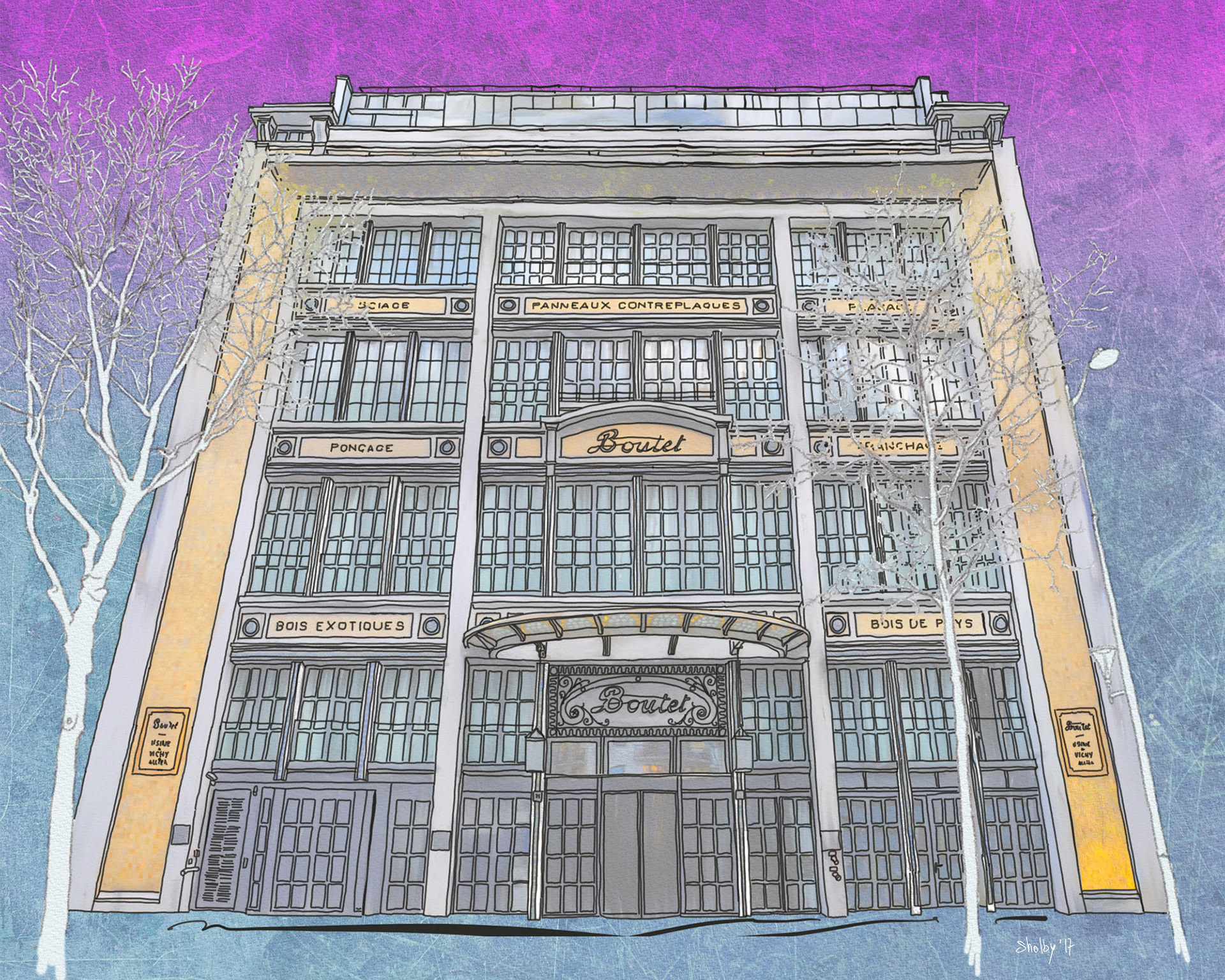 Rue Faidherbe (40x50)