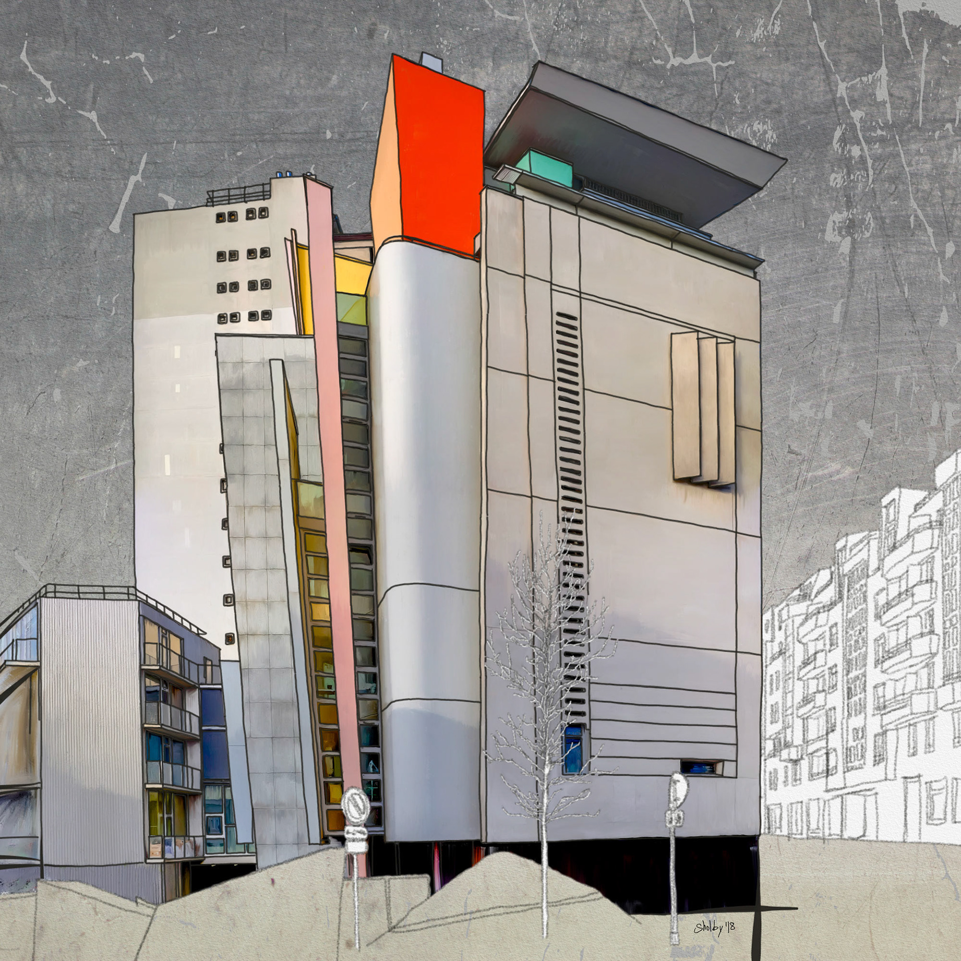 Rue Pelleport (60x60)