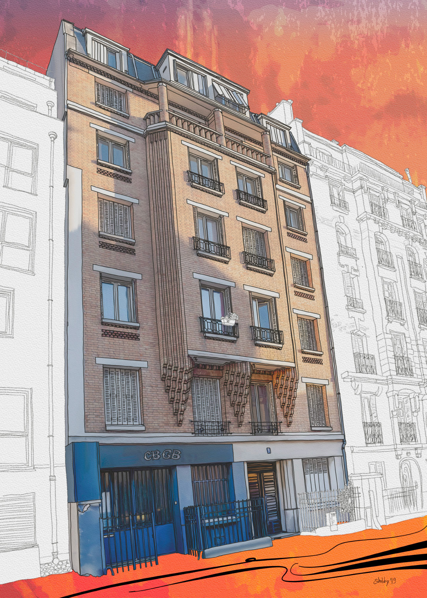 Rue Quinaults (70x50)