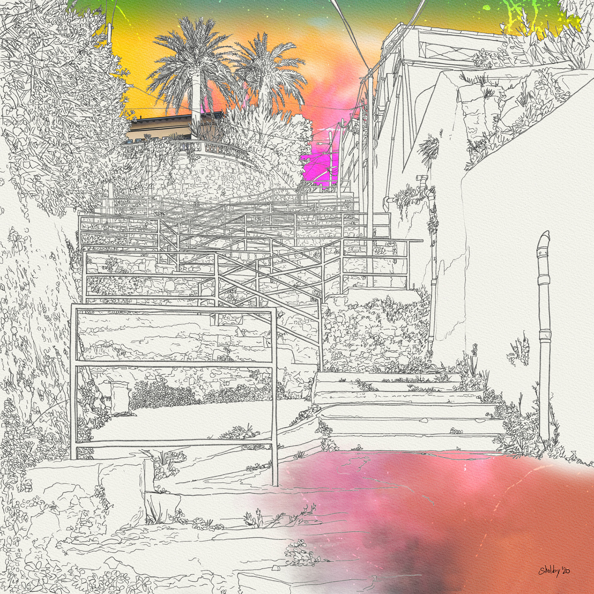 Traverse des Oliviers (50x50)