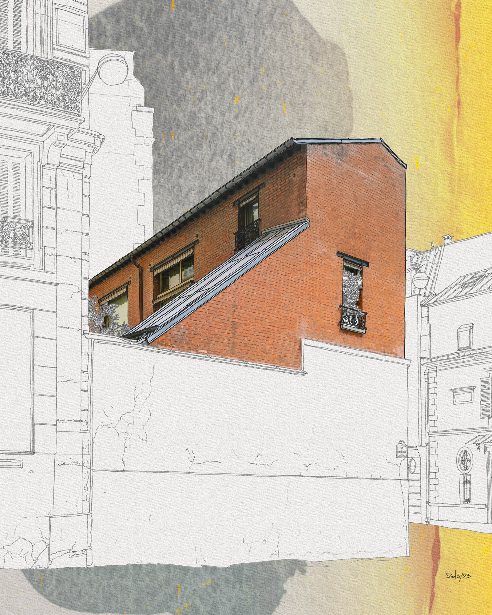 Rue du Général Aubé (50x40)