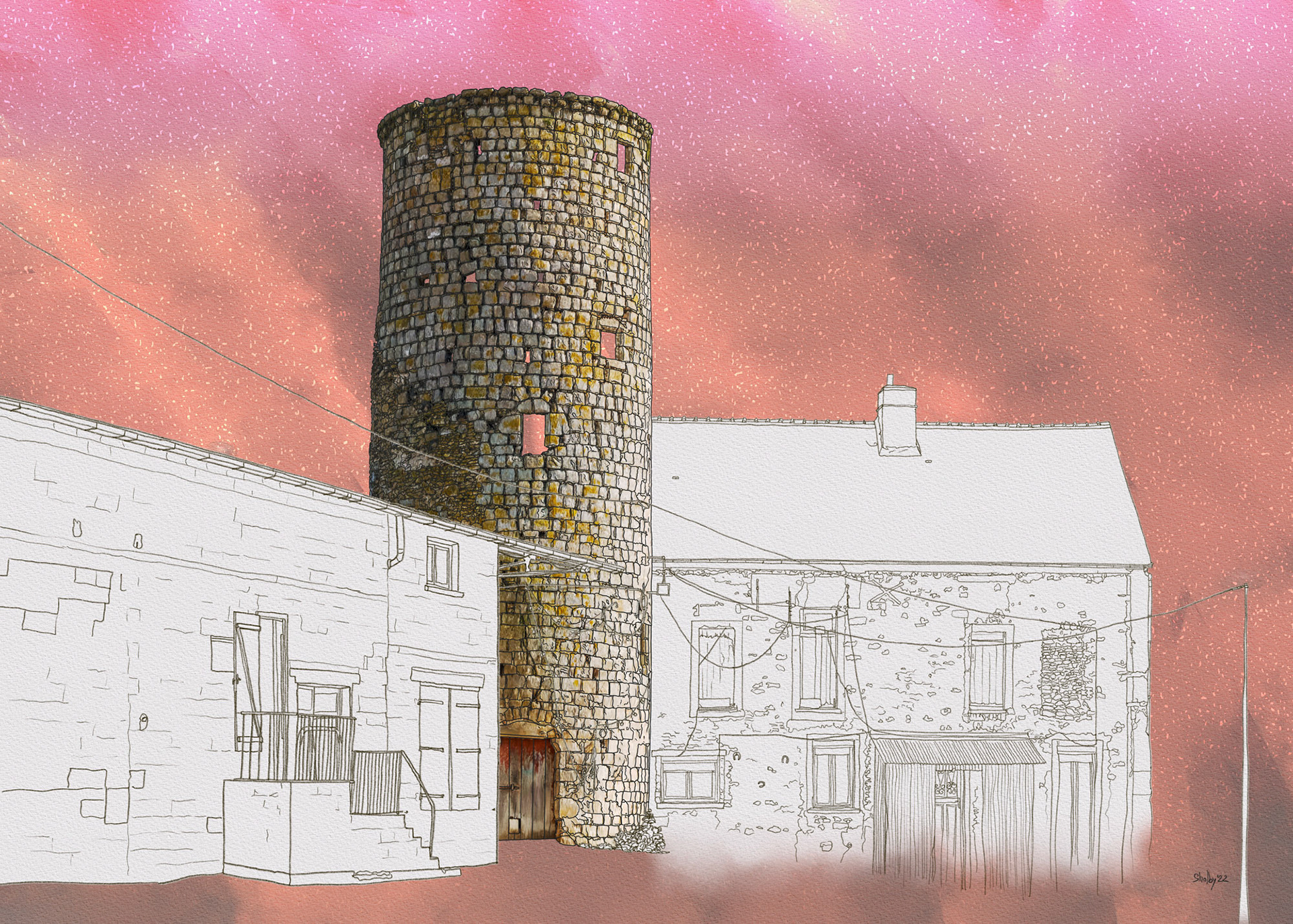 Saint-Ouen-en-Brie 1 (Ferme de la Tour) (50x70)