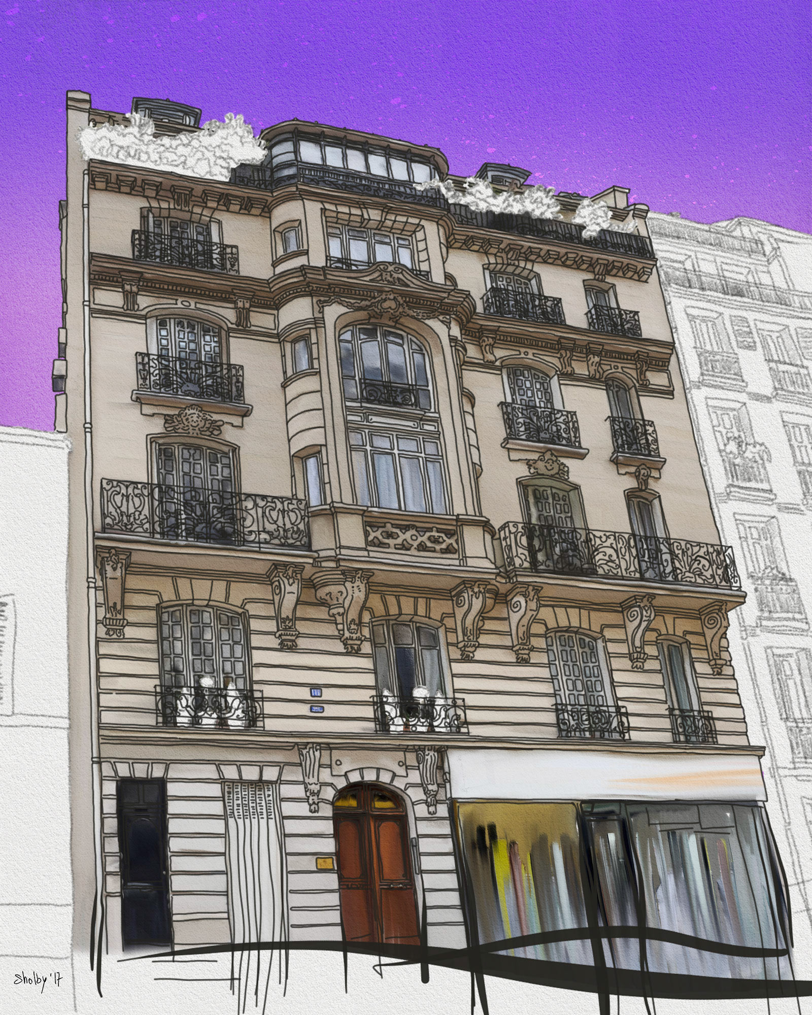 Rue de la Tour /2 (50x40)