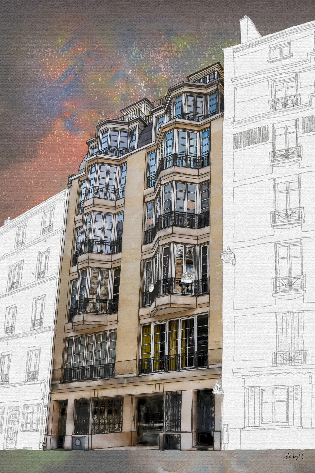 Rue Blomet /3 (60x40)