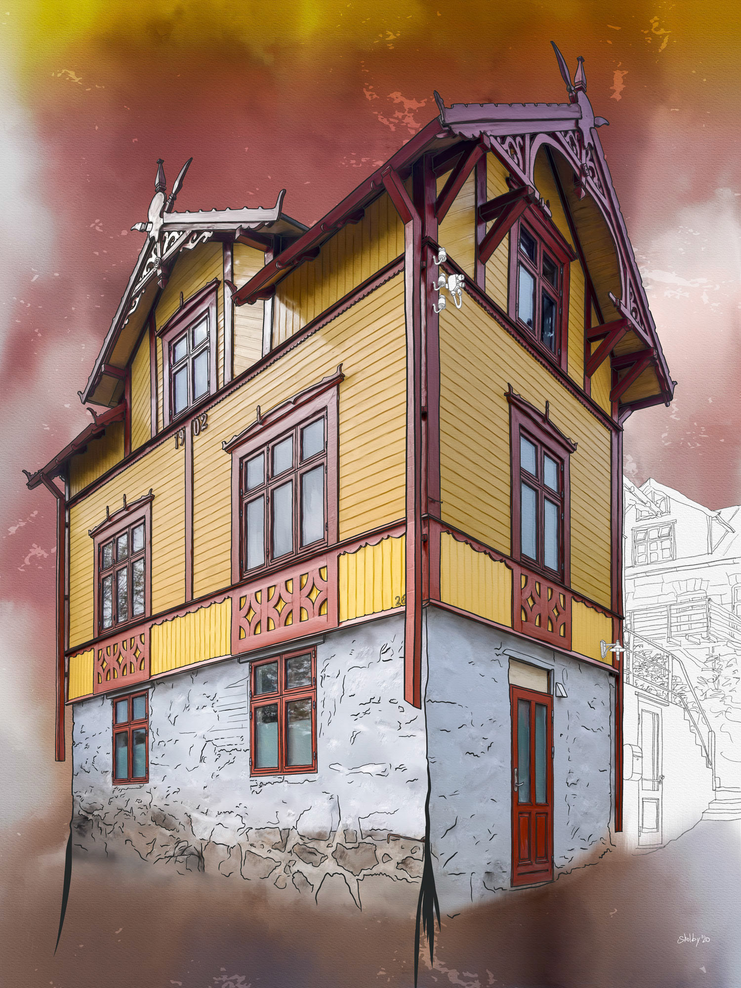 Tórshavn 31 (80x60)