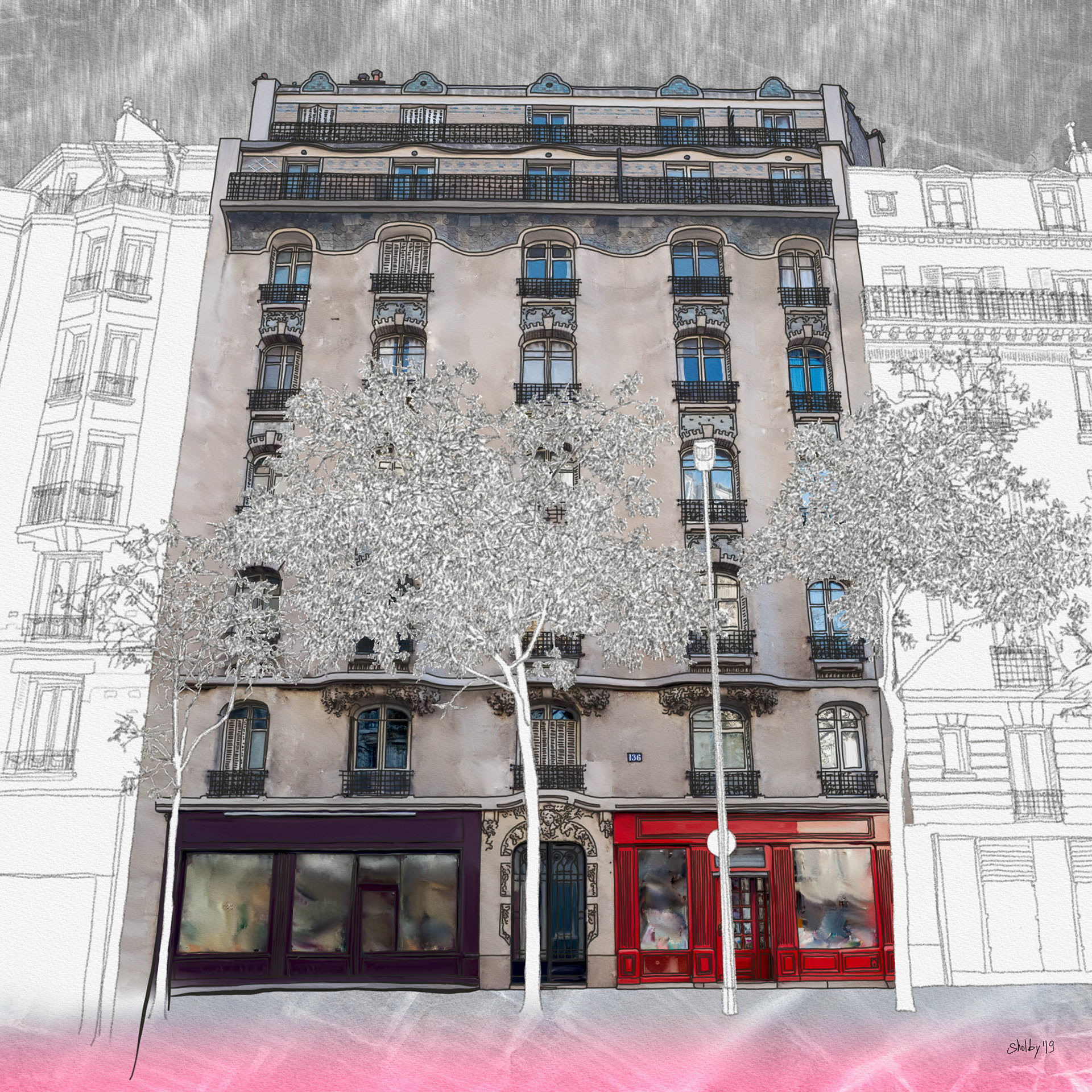 Avenuen Émile Zola (60x60)