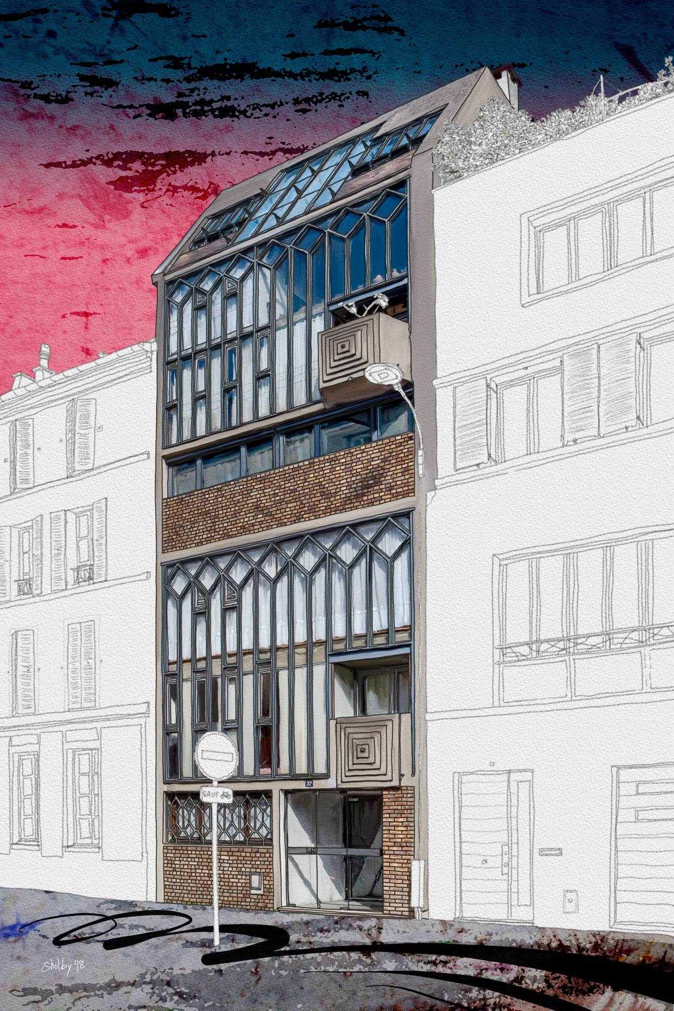 Rue Damesme (60x40)