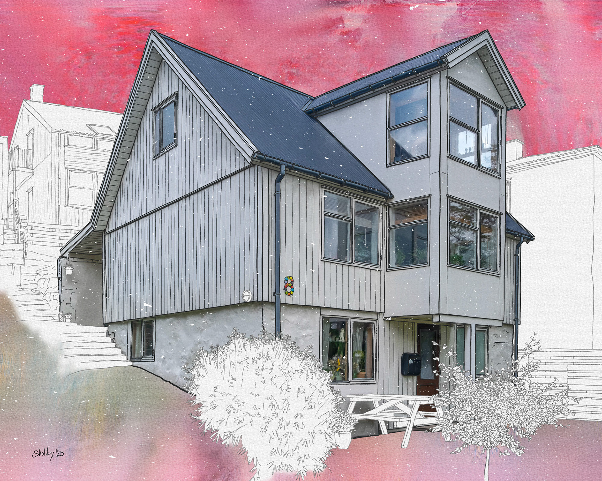 Tórshavn 2 (40x50)