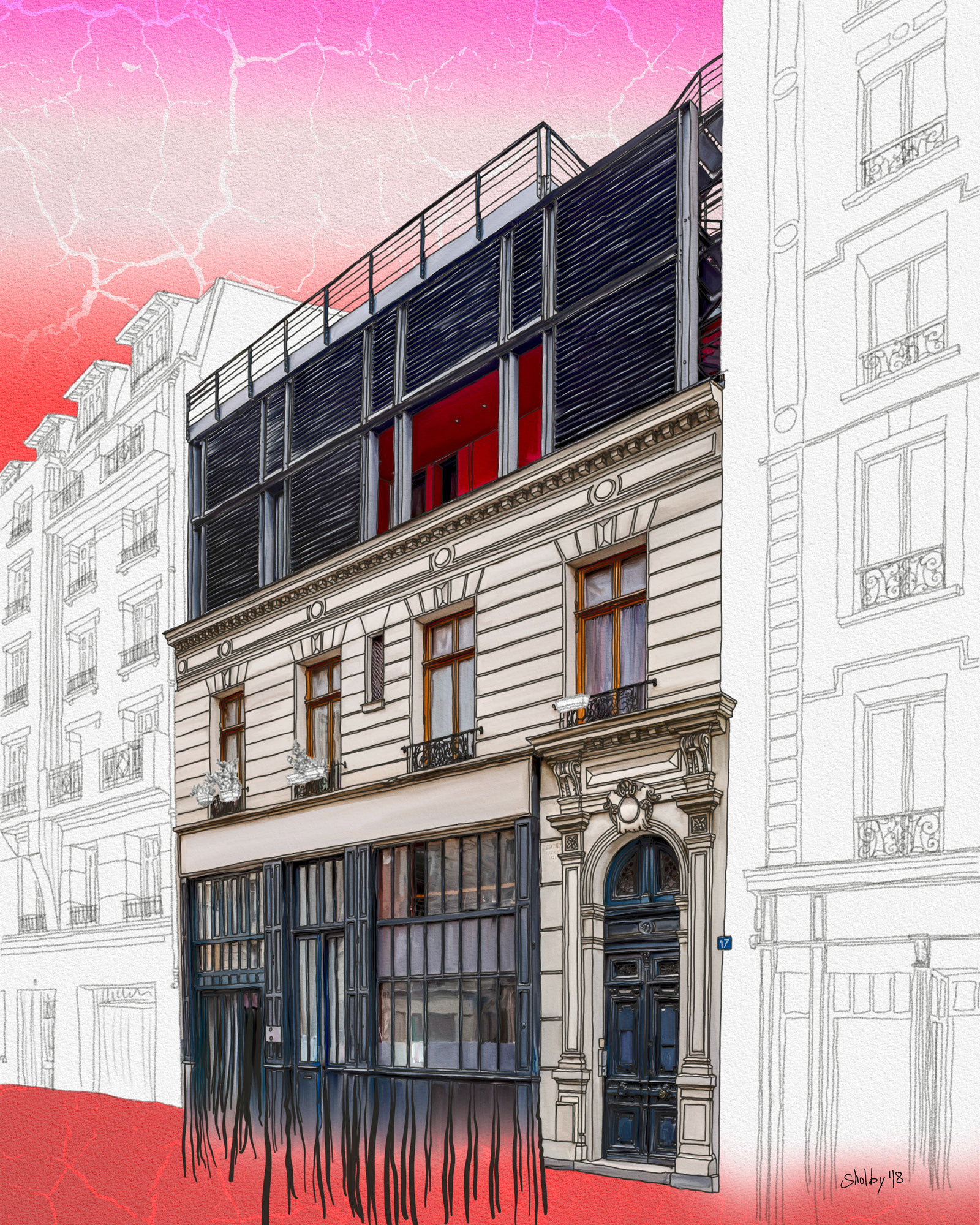 Rue des Boulets (50x40)