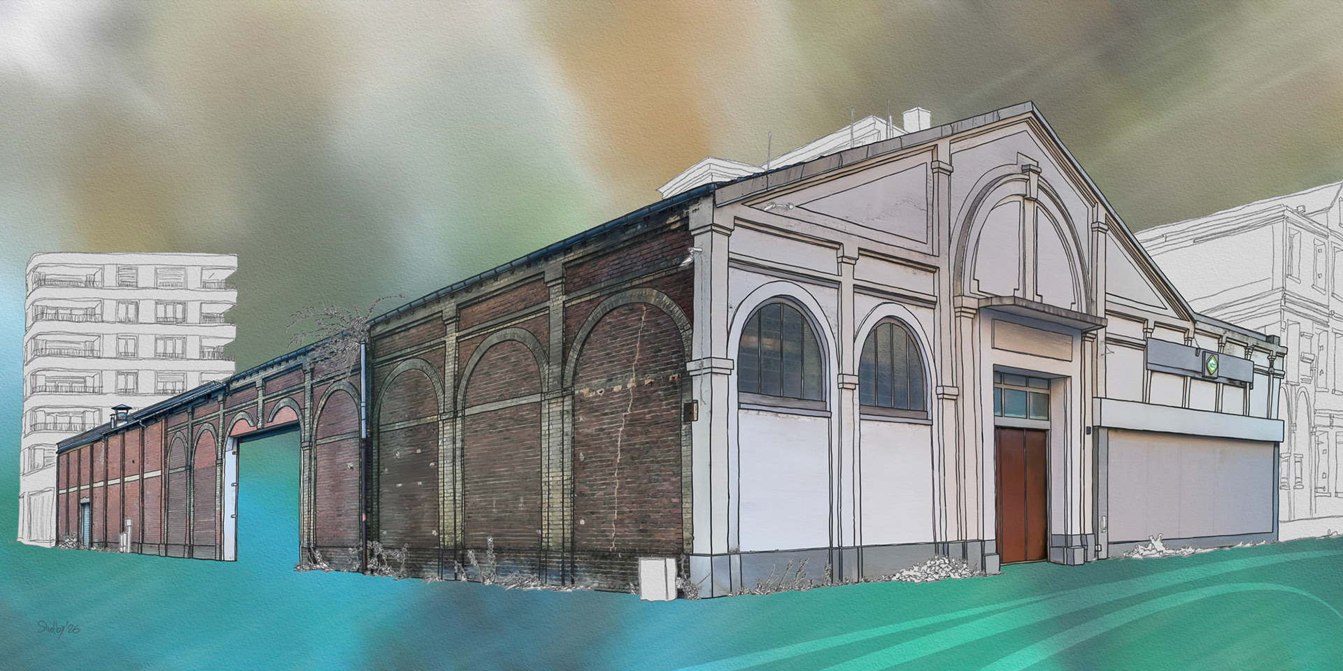Le Havre - rue Michelet 2 (40x80)