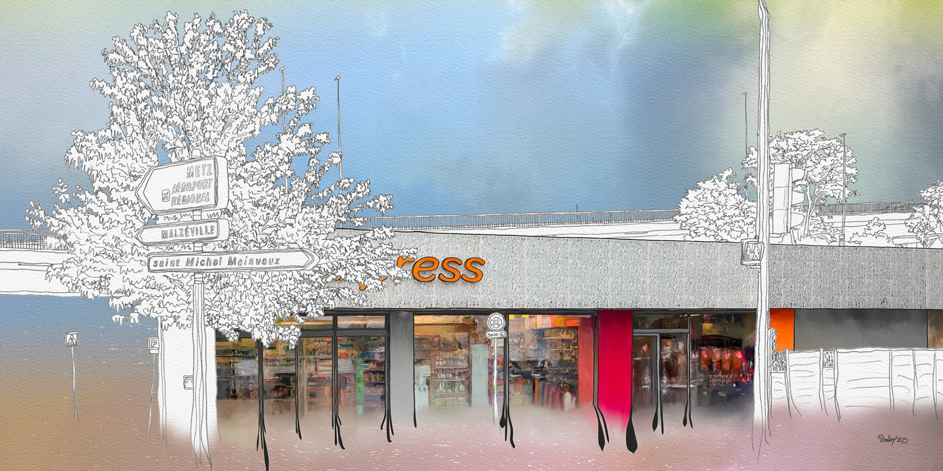 Saint-Max- Rue Alexandre 1er (40x80)