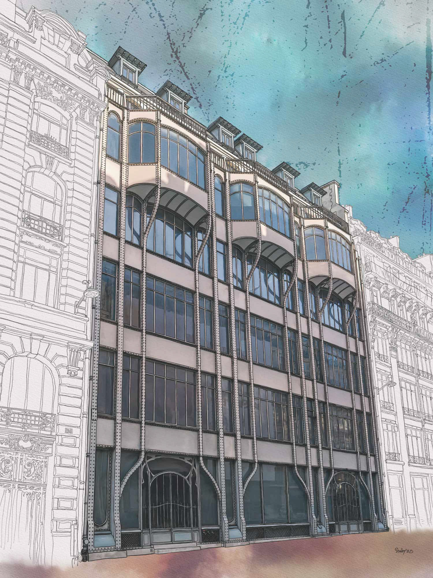 Rue Réaumur 3 (80x60)