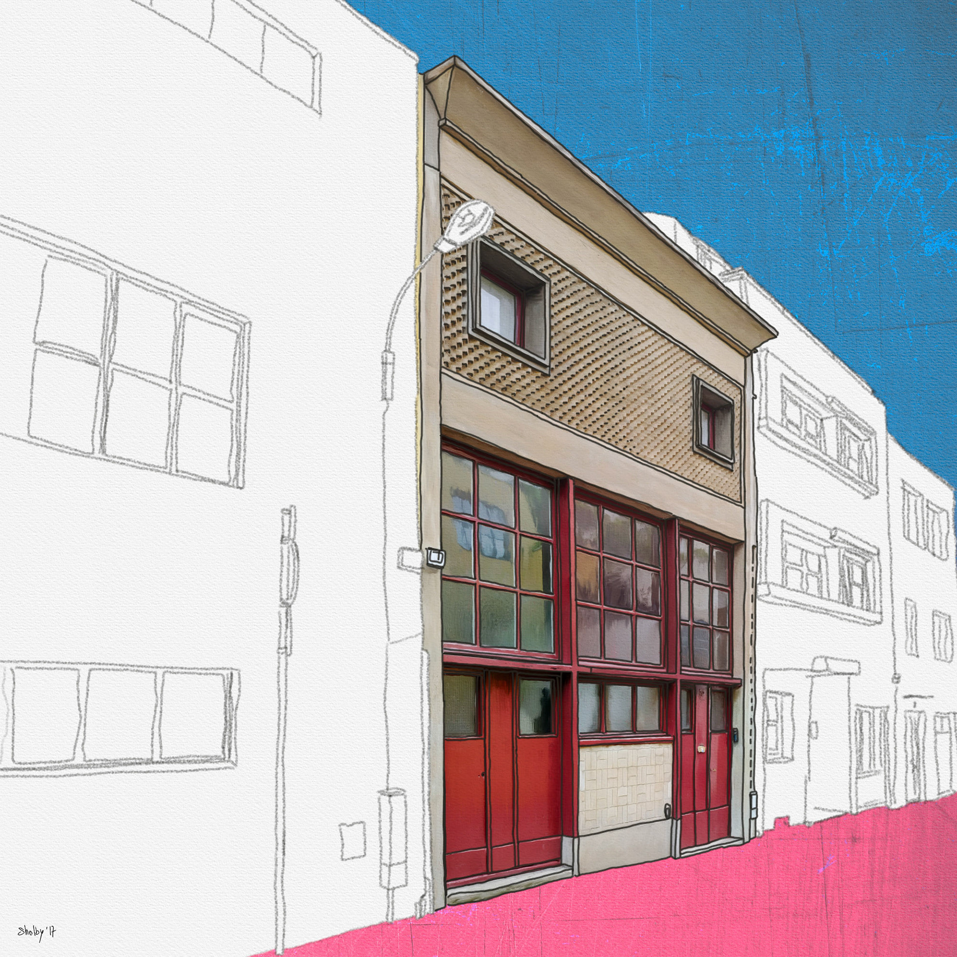 Villa Seurat /3 (60x60)