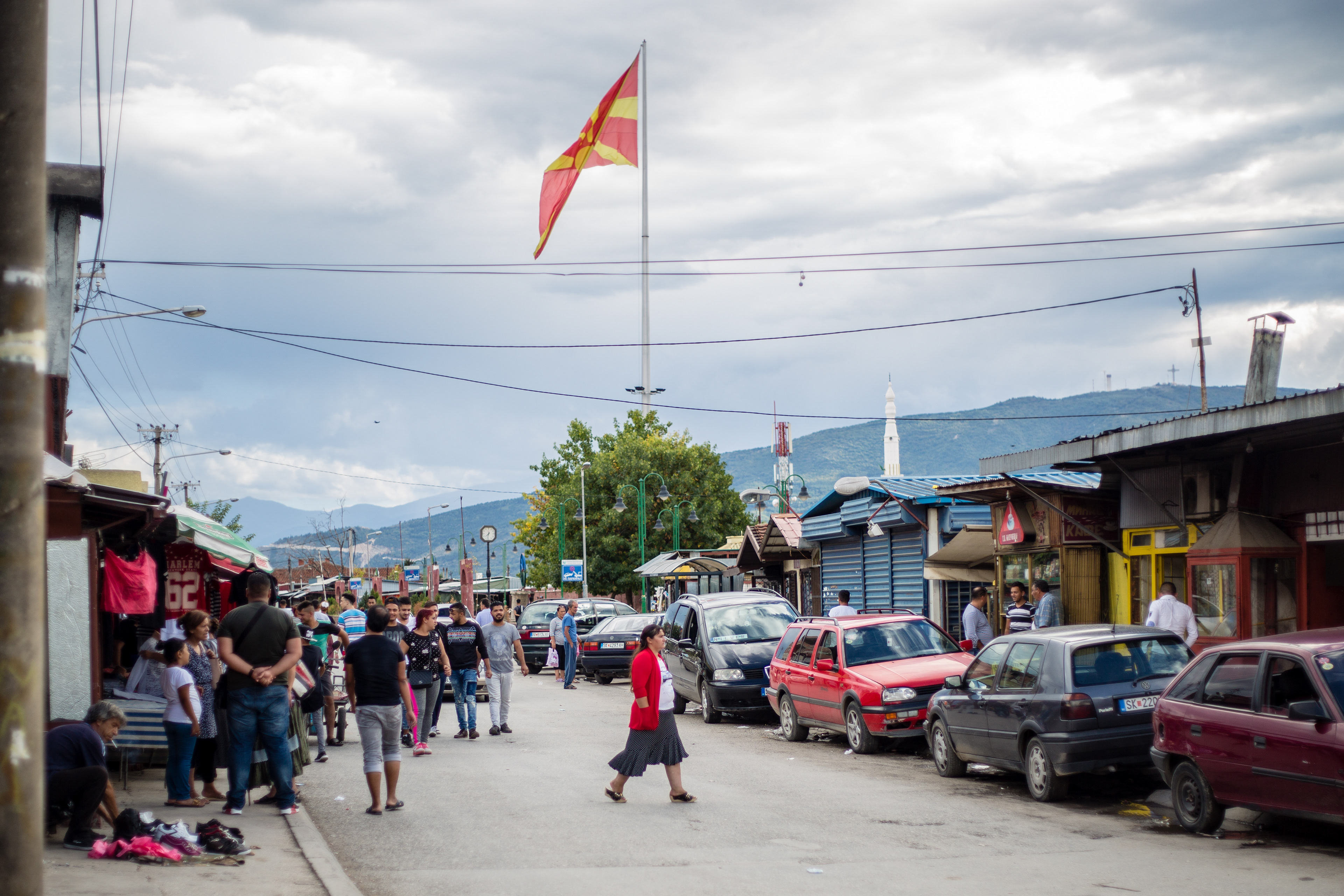 It is also home to cheap and bustling street market.