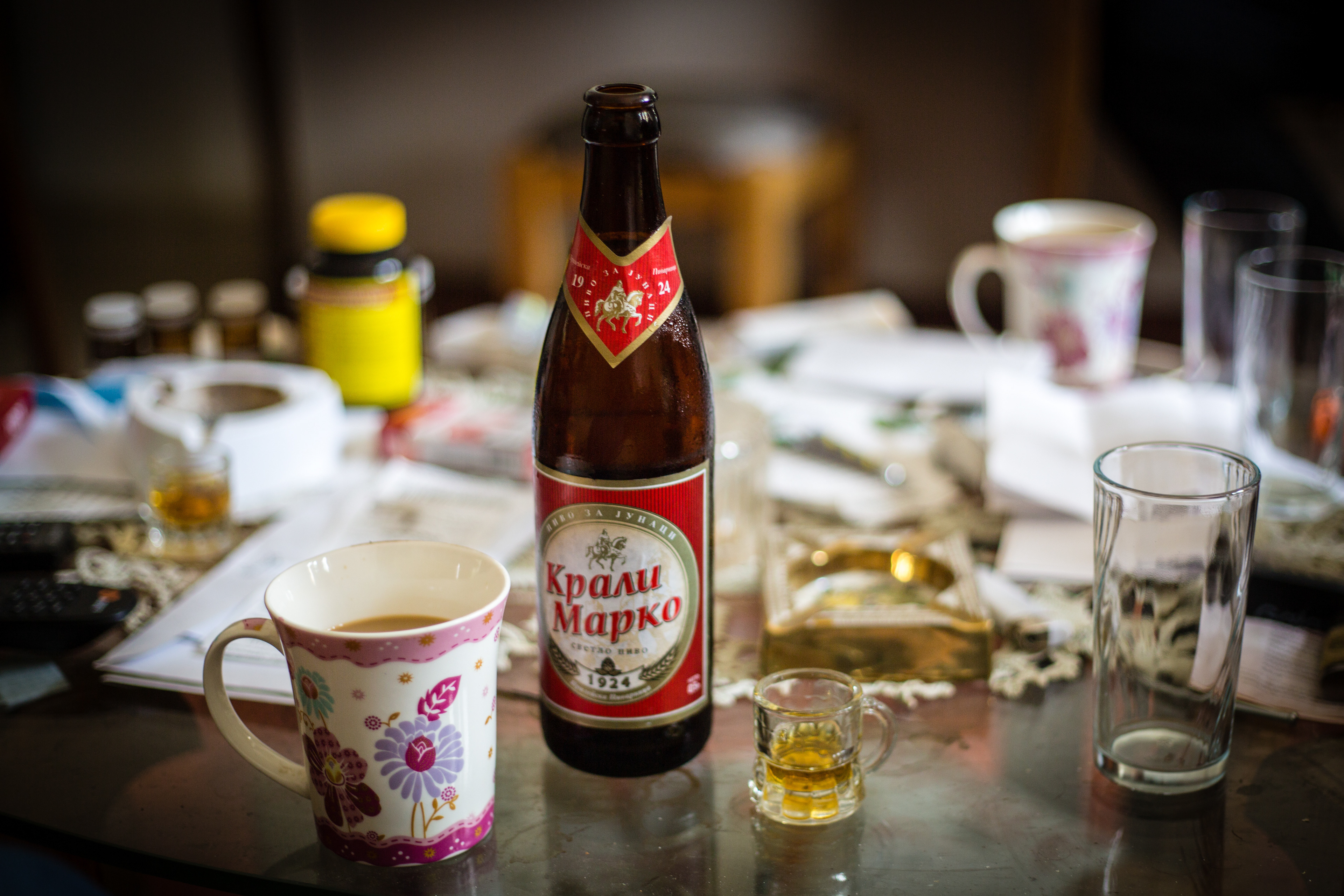 In typical Macedonian fashion Simon immediately quickly invited us in to his home and offered us coffee, followed by whiskey and beer. We ended up staying with him for two nights.