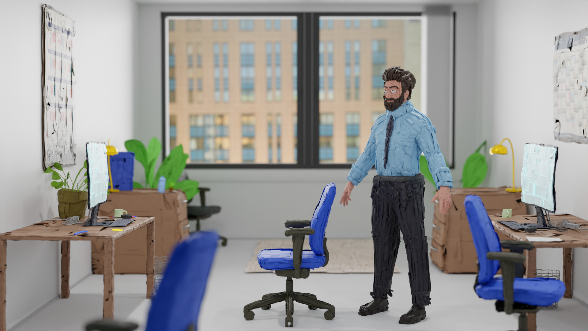 Office test done in Quill (VR), European Parliament 2023